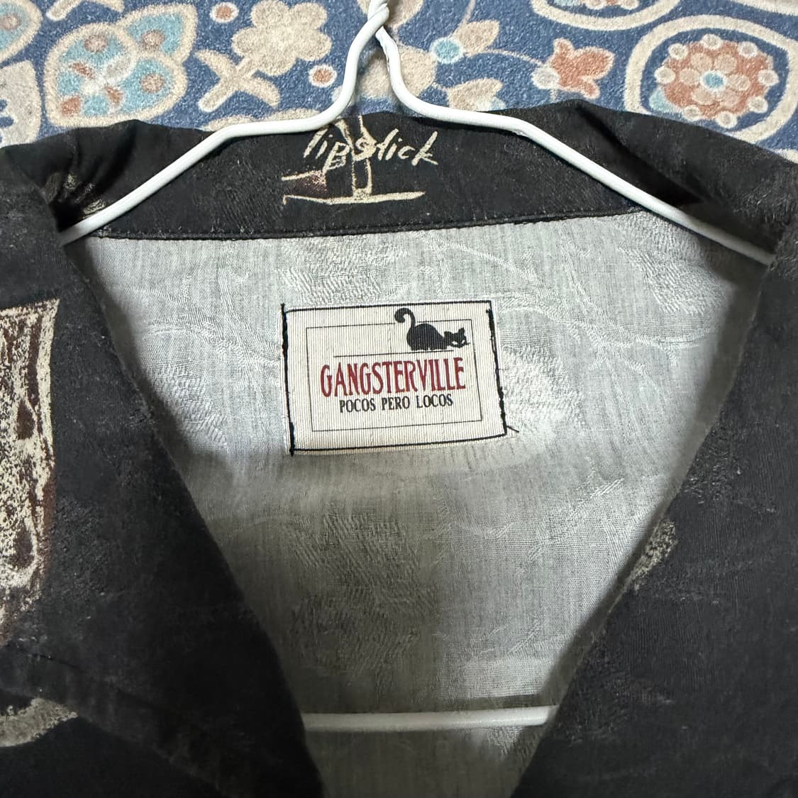 갱스터빌 립프린팅 반팔셔츠 상품이미지2