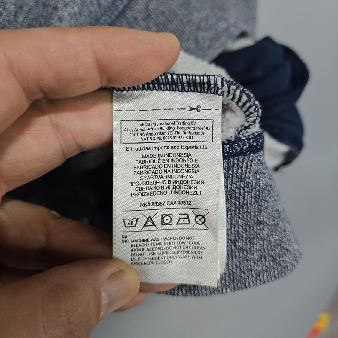 아디다스(adidas) 크루넥 기모 맨투맨 L 상품이미지6