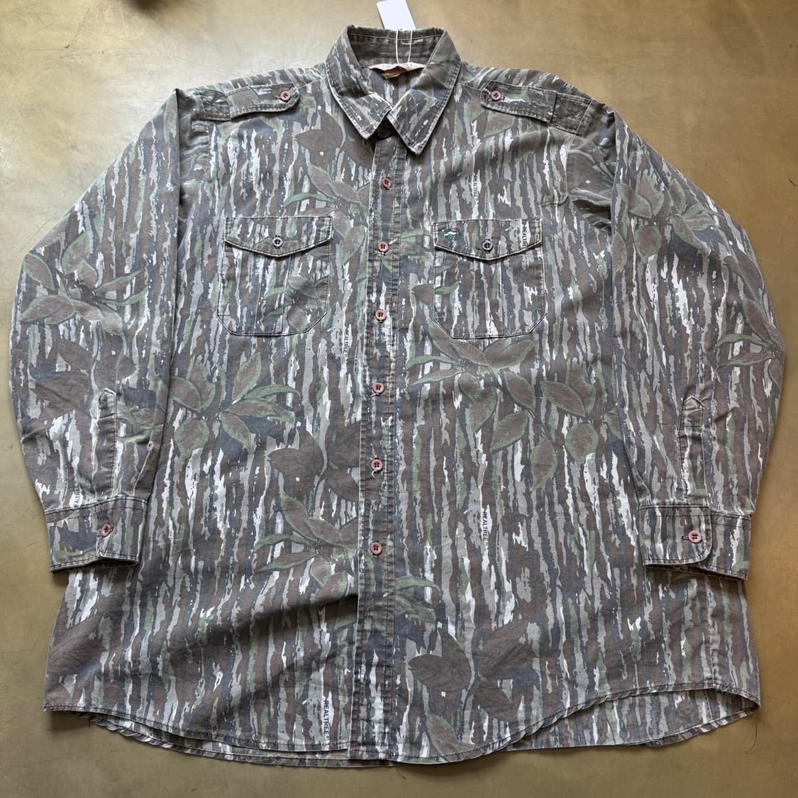 레드 헤드 빈티지 리얼트리 견장 셔츠 미국빈티지 2XL 110 상품이미지1