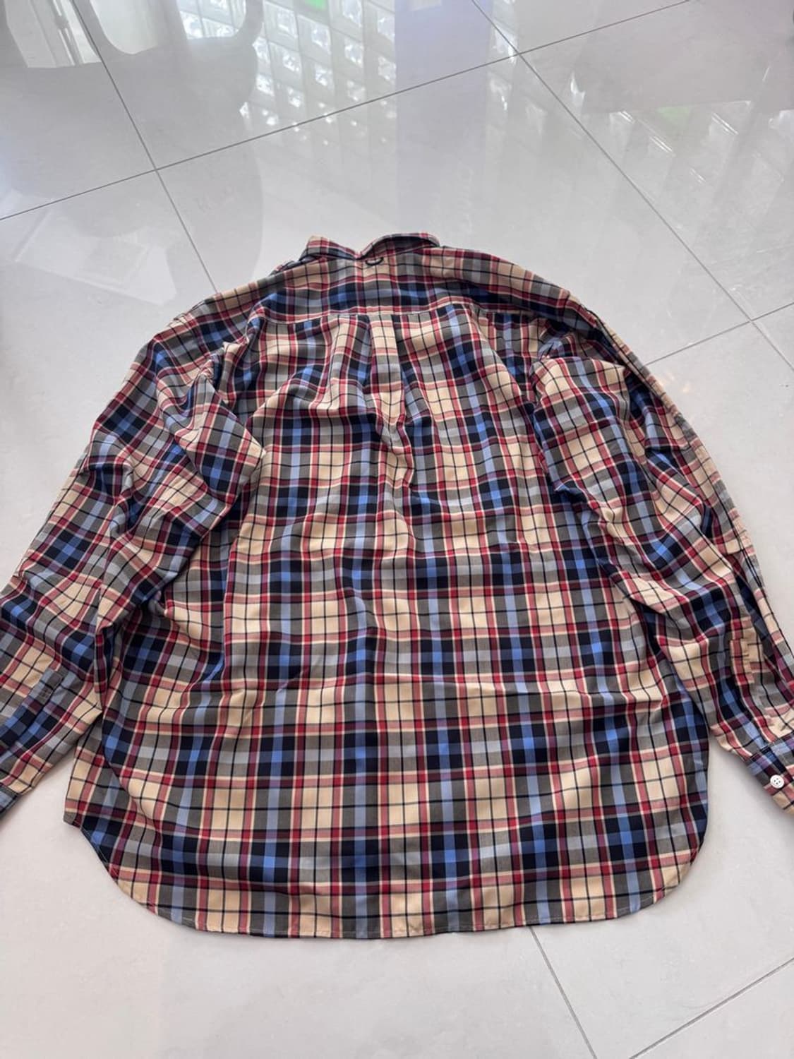 PIER CHECK SHIRT 다이와 피어 체크 셔츠 상품이미지5