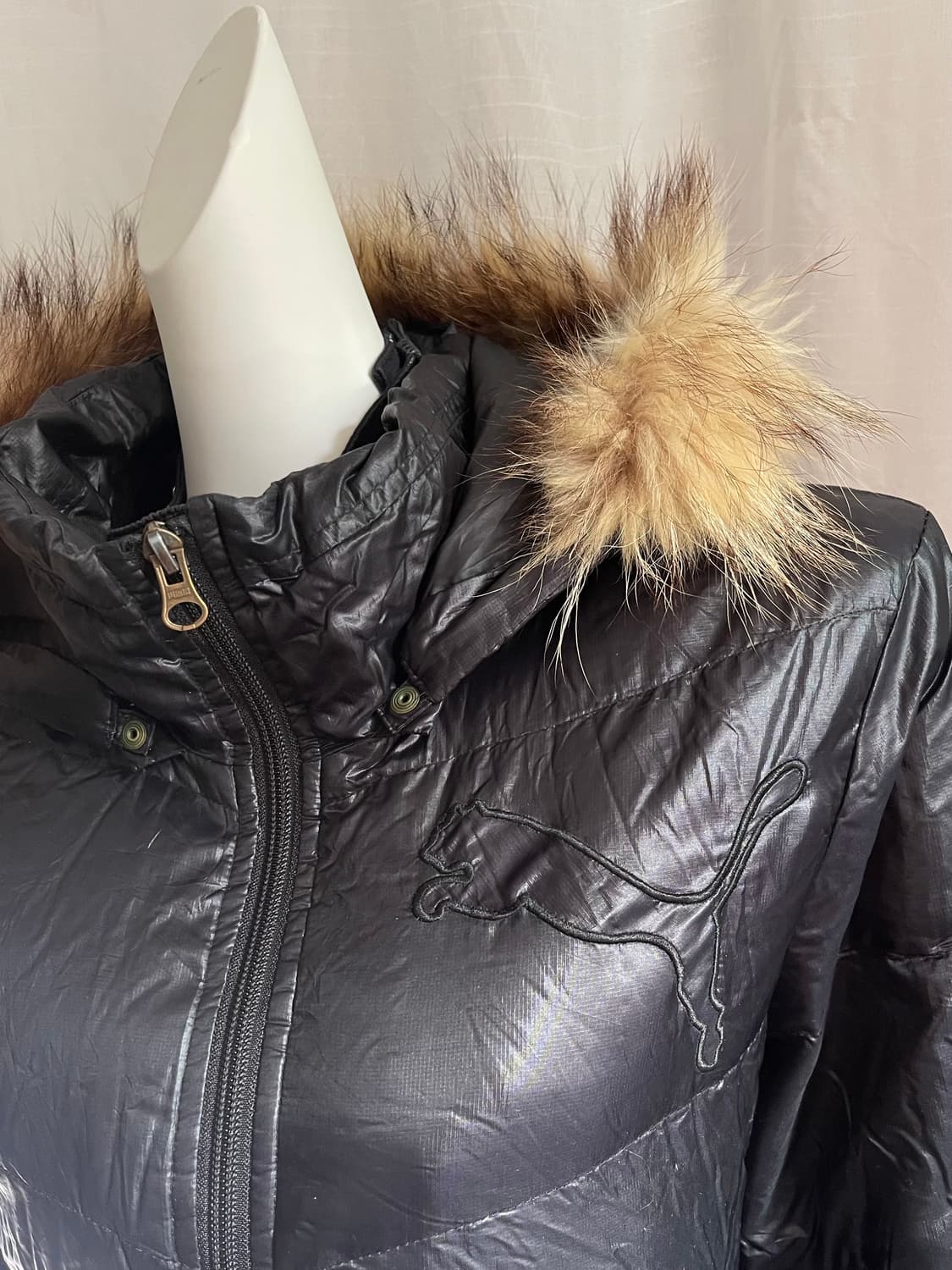 Puma 경량패딩 라쿤퍼 상품이미지3