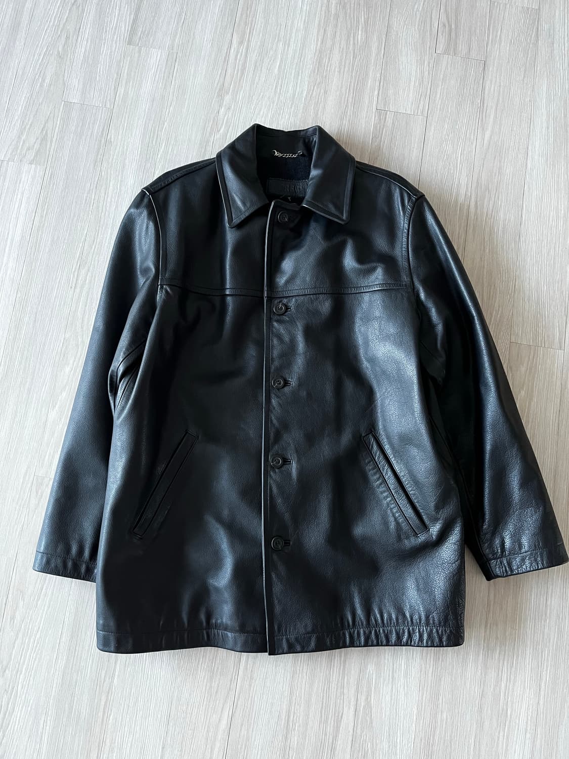 빈티지 제이크루 레더 카코트 상품이미지1