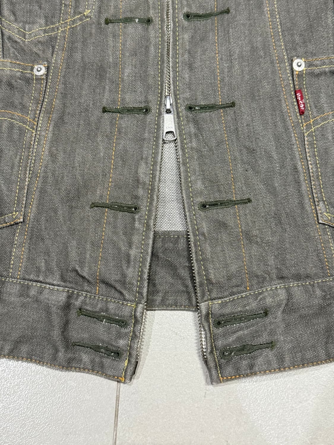 2010 타카히로 미야시타x리바이스 lefty 투웨이 데님 자켓 상품이미지6