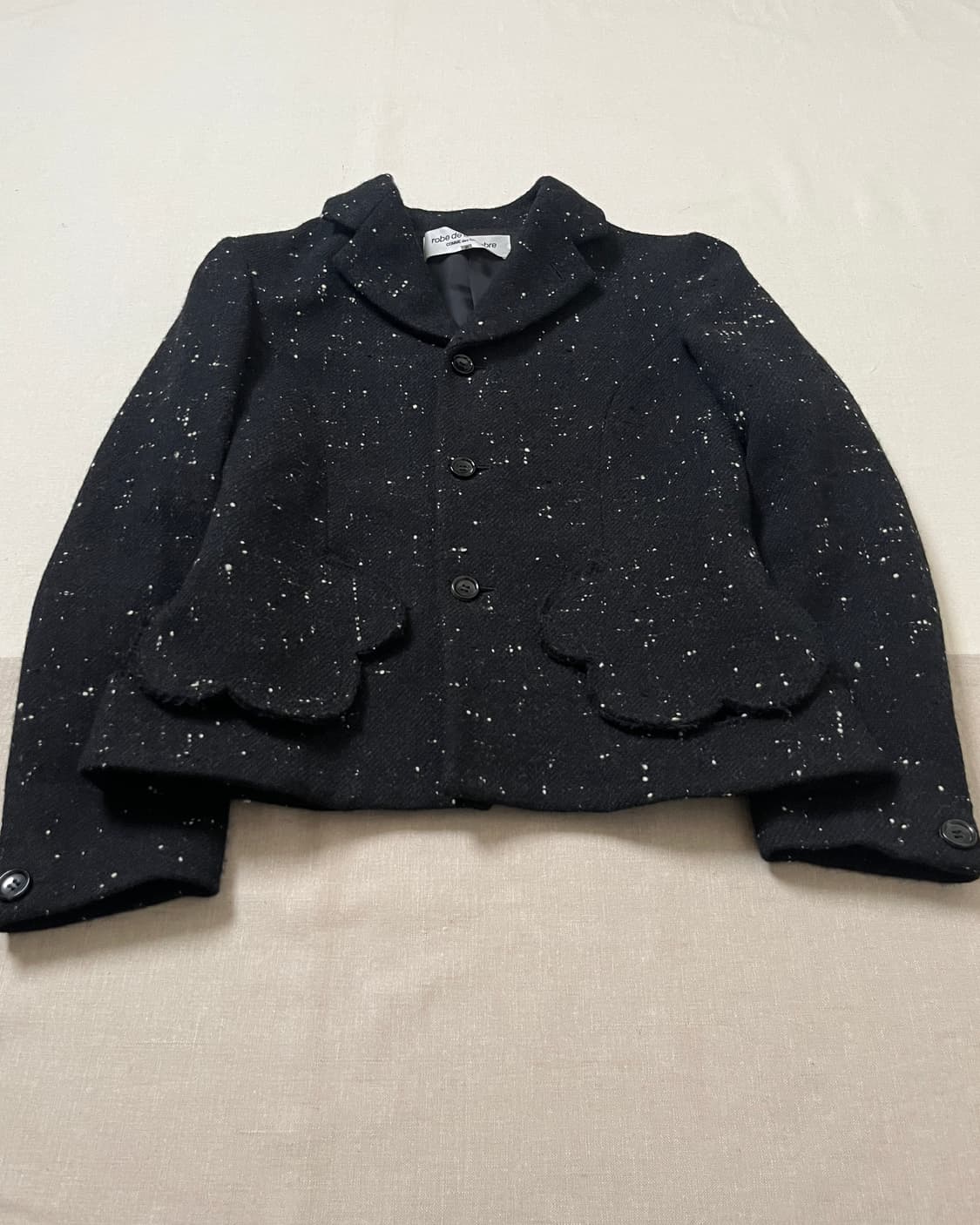 꼼데가르송 네프 울 블레이저 자켓 Comme des garcons 트위드 상품이미지4