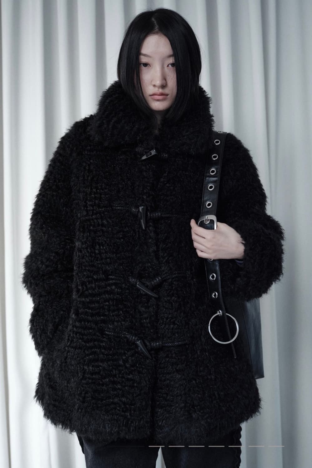 생긴스튜디오 토글 퍼코트 상품이미지1