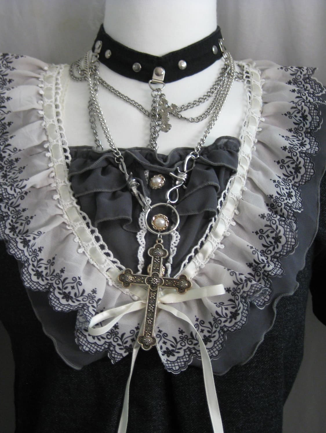 Axes femme frill top 엑시즈팜 프릴 넥 탑 상품이미지2