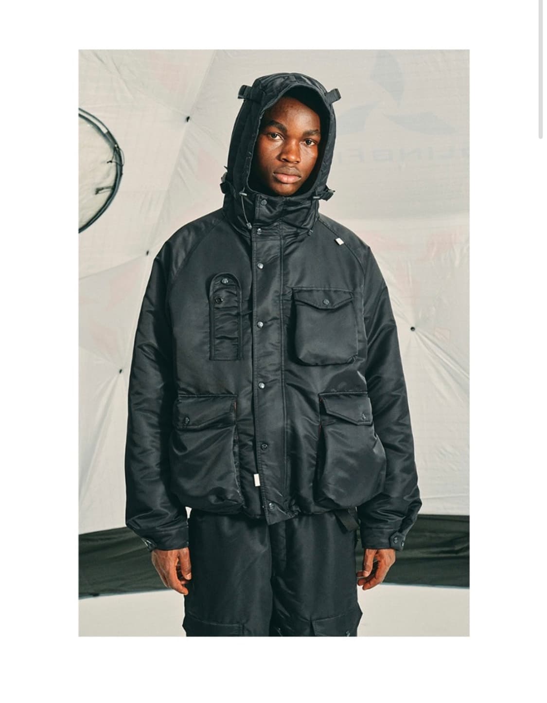 페치 선데이PRIMALOFT® SHAKER PARKA BLACK 팝니다 상품이미지7