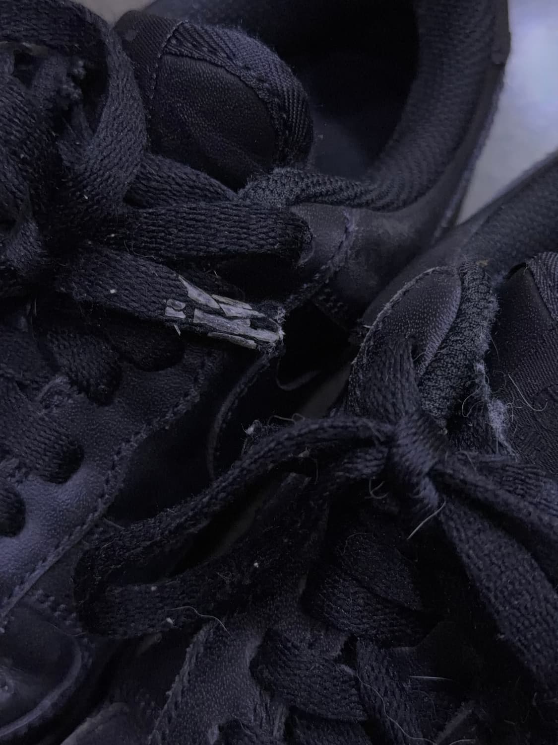 나이키 에어포스 1 07 트리플블랙 로우 235 상품이미지5