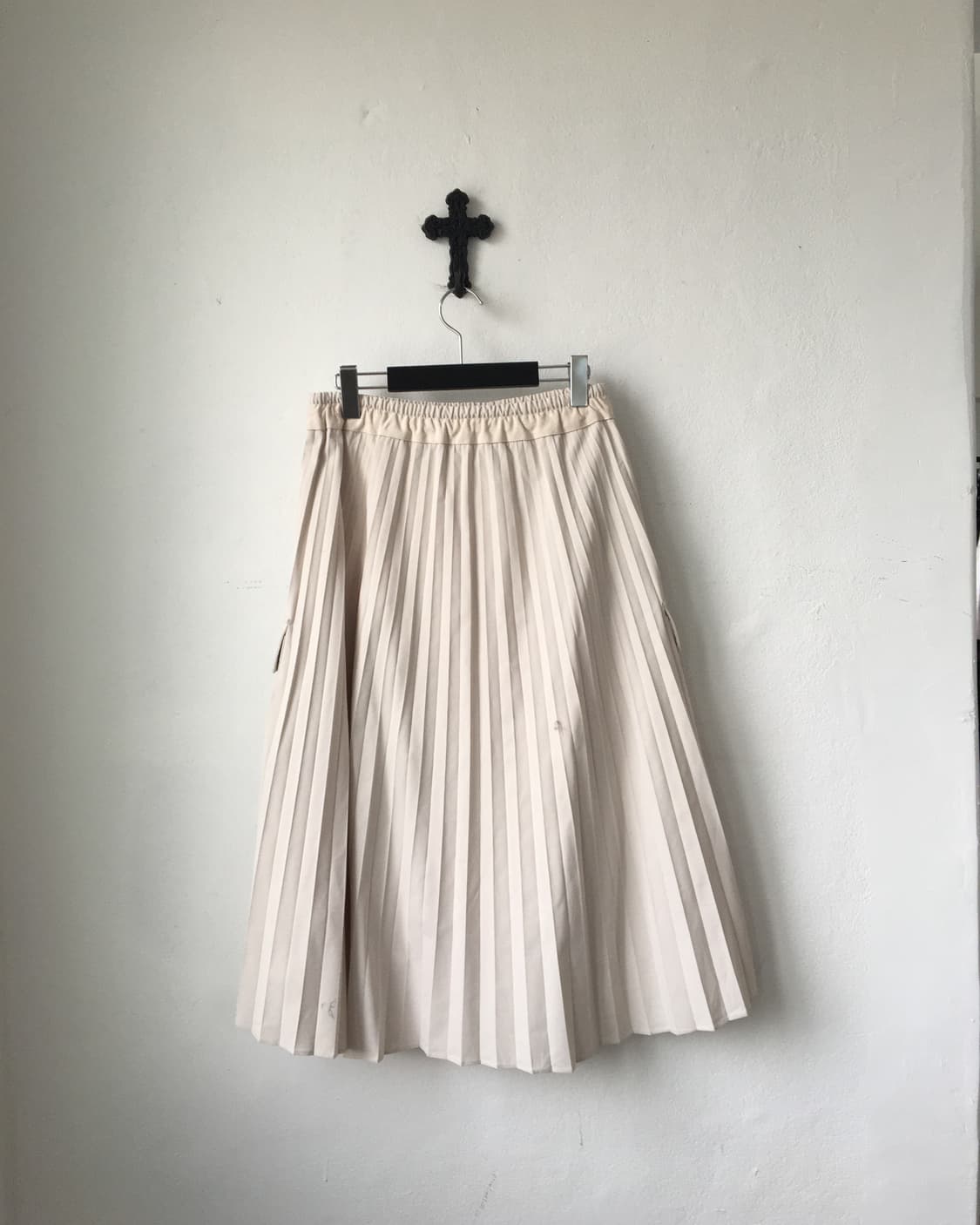 back pleats point cago skirt 상품이미지2