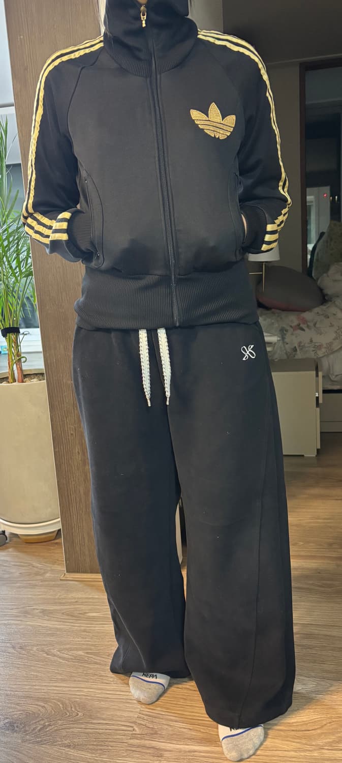 아디다스   파이어버드 스팽글   져지집업-90사이즈 상품이미지8