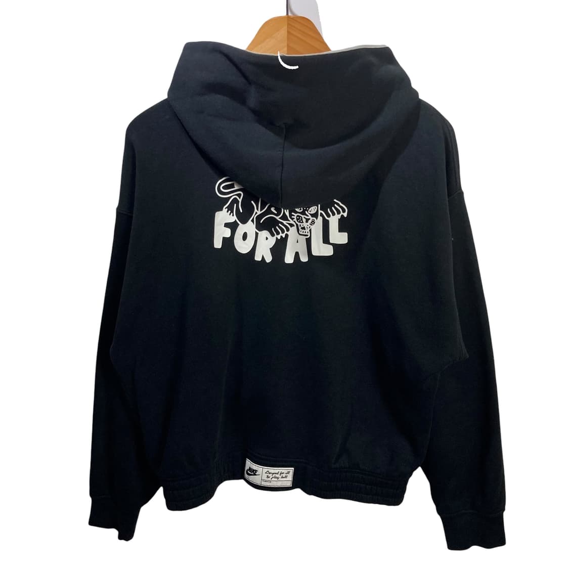 나이키 블랙 후드집업 상품이미지4