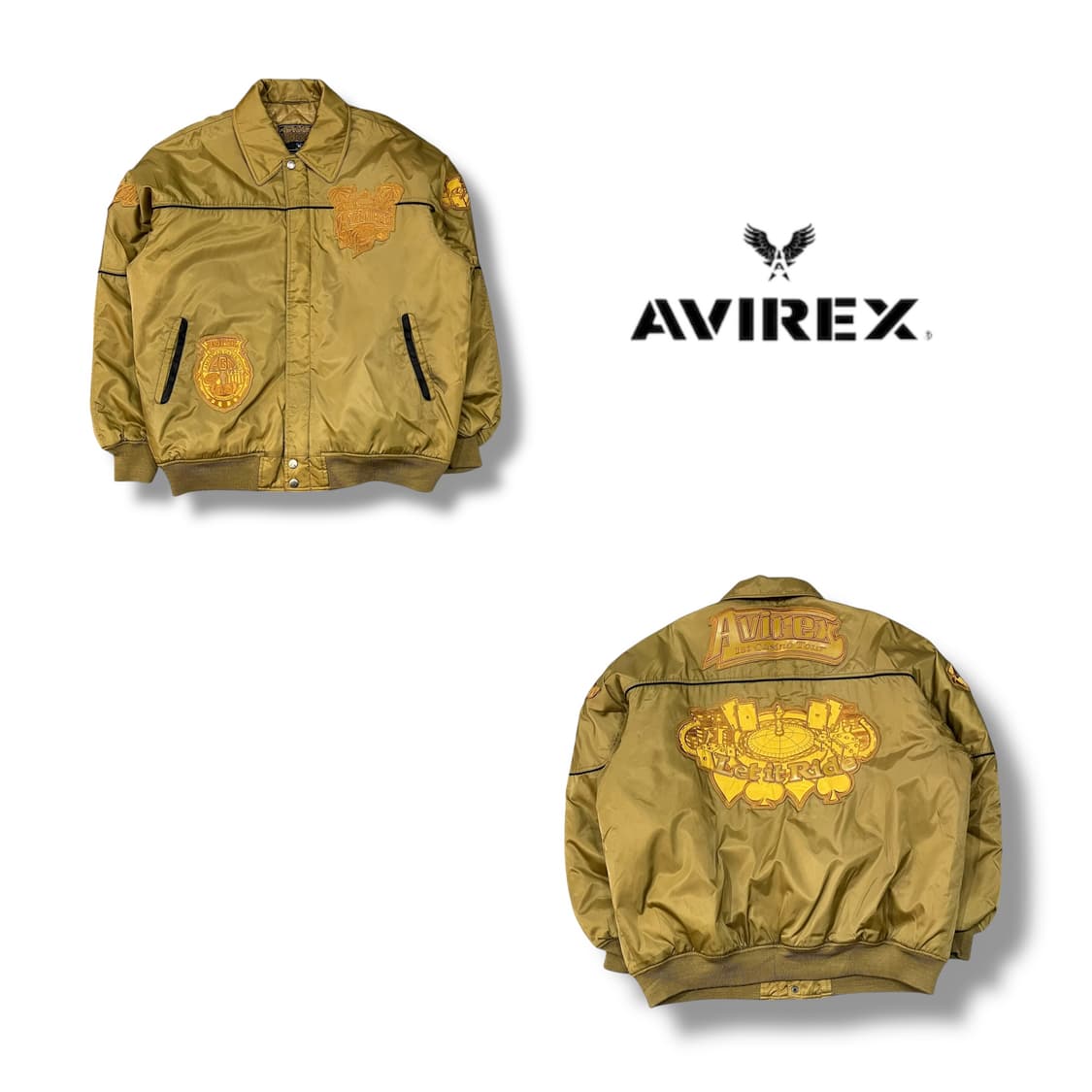  아비렉스 자수로고 점퍼 y13864 상품이미지1