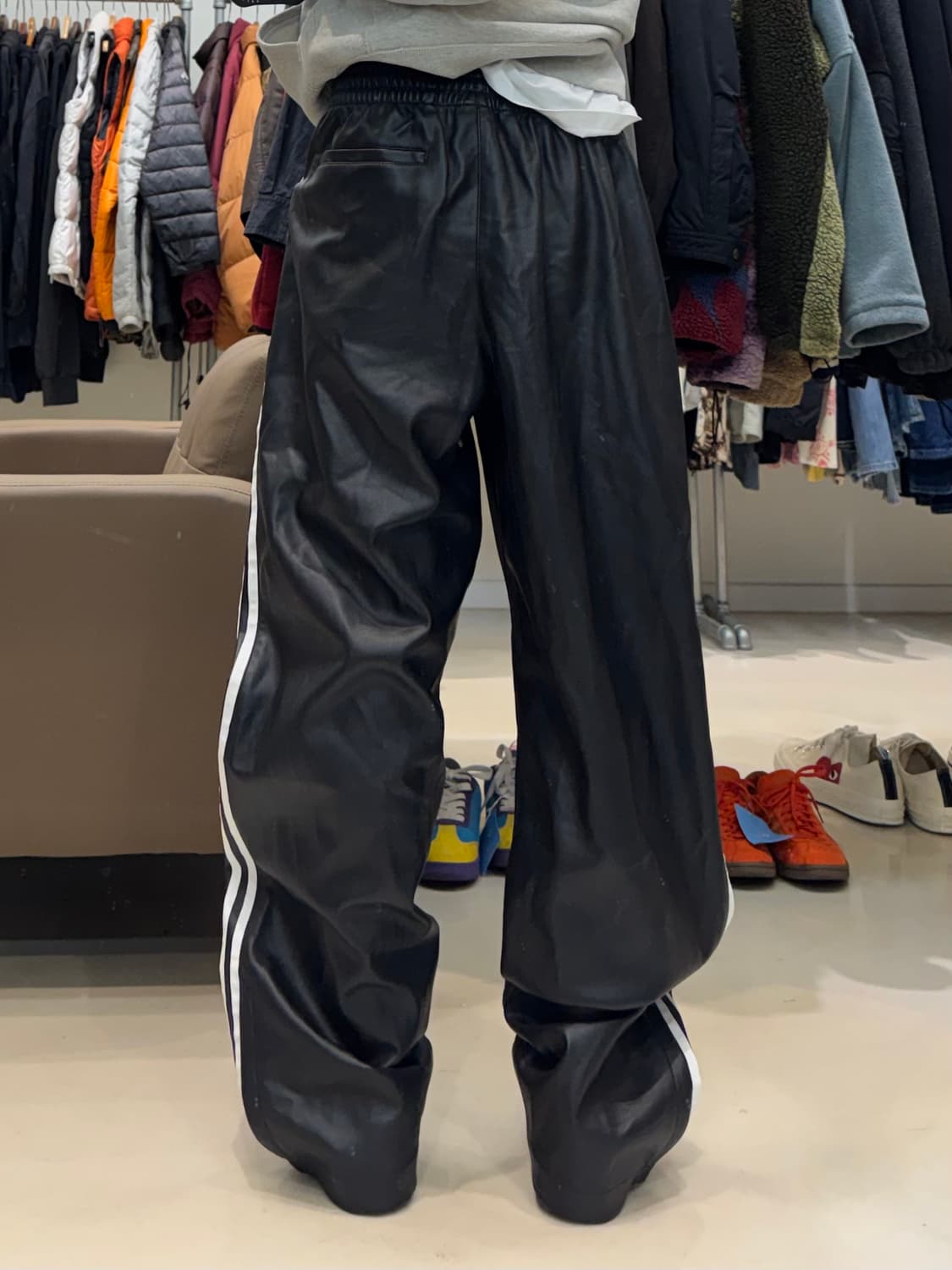 아디다스 포우 레더 파이어버드 트랙팬츠 상품이미지7