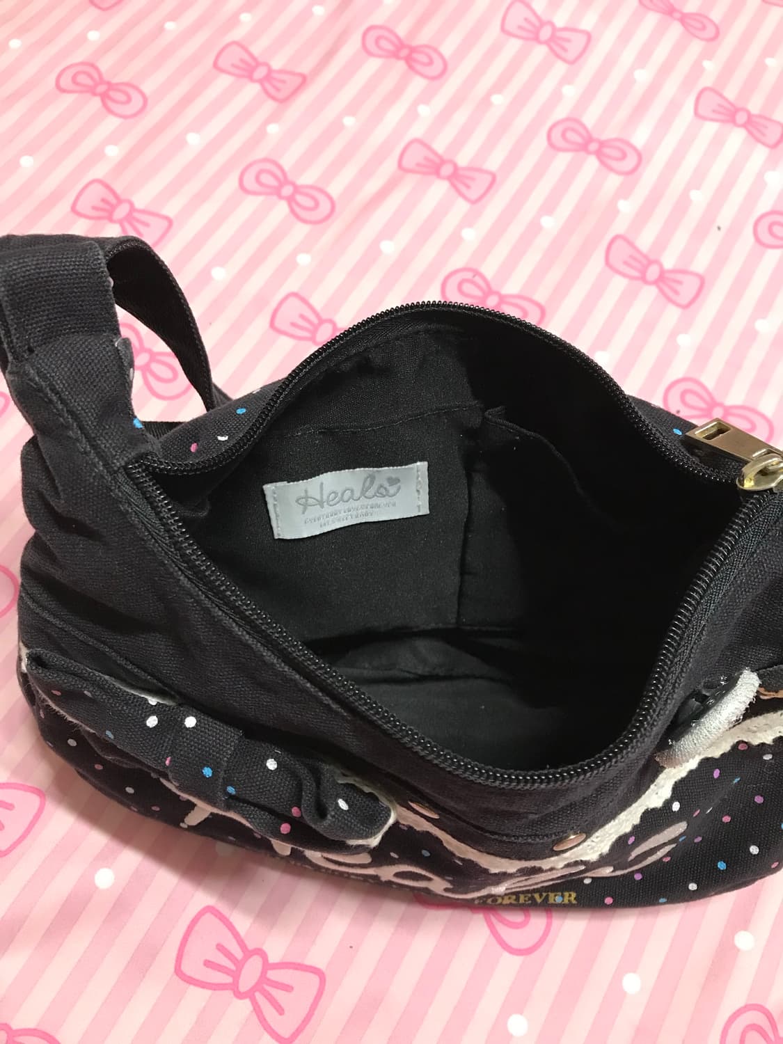 헤이세이 리본 도트 갸루 크로스백 상품이미지4