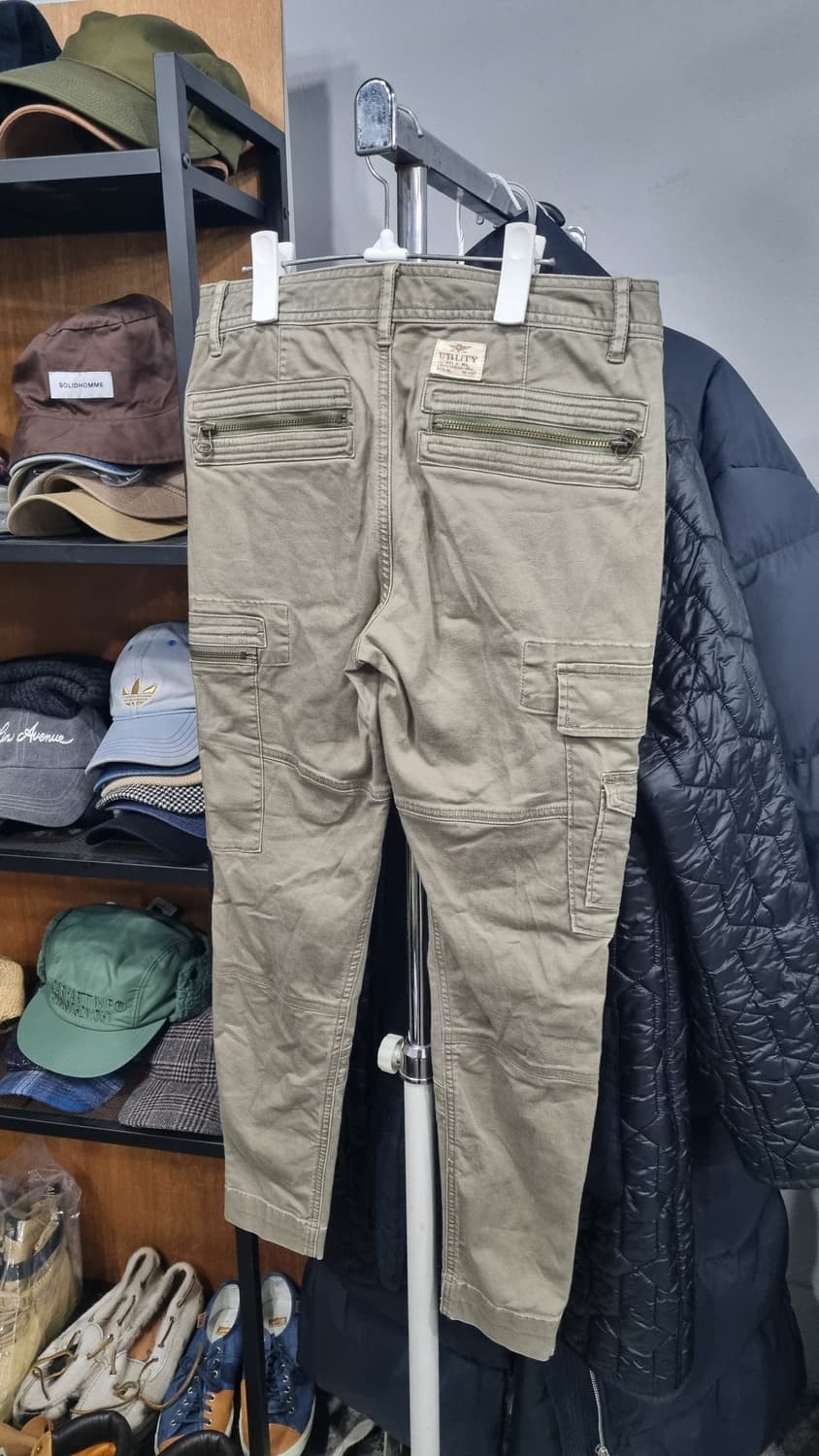 폴로랄프로렌 여성용 슬림 카고팬츠 허리단면38(4) 상태좋음 상품이미지3