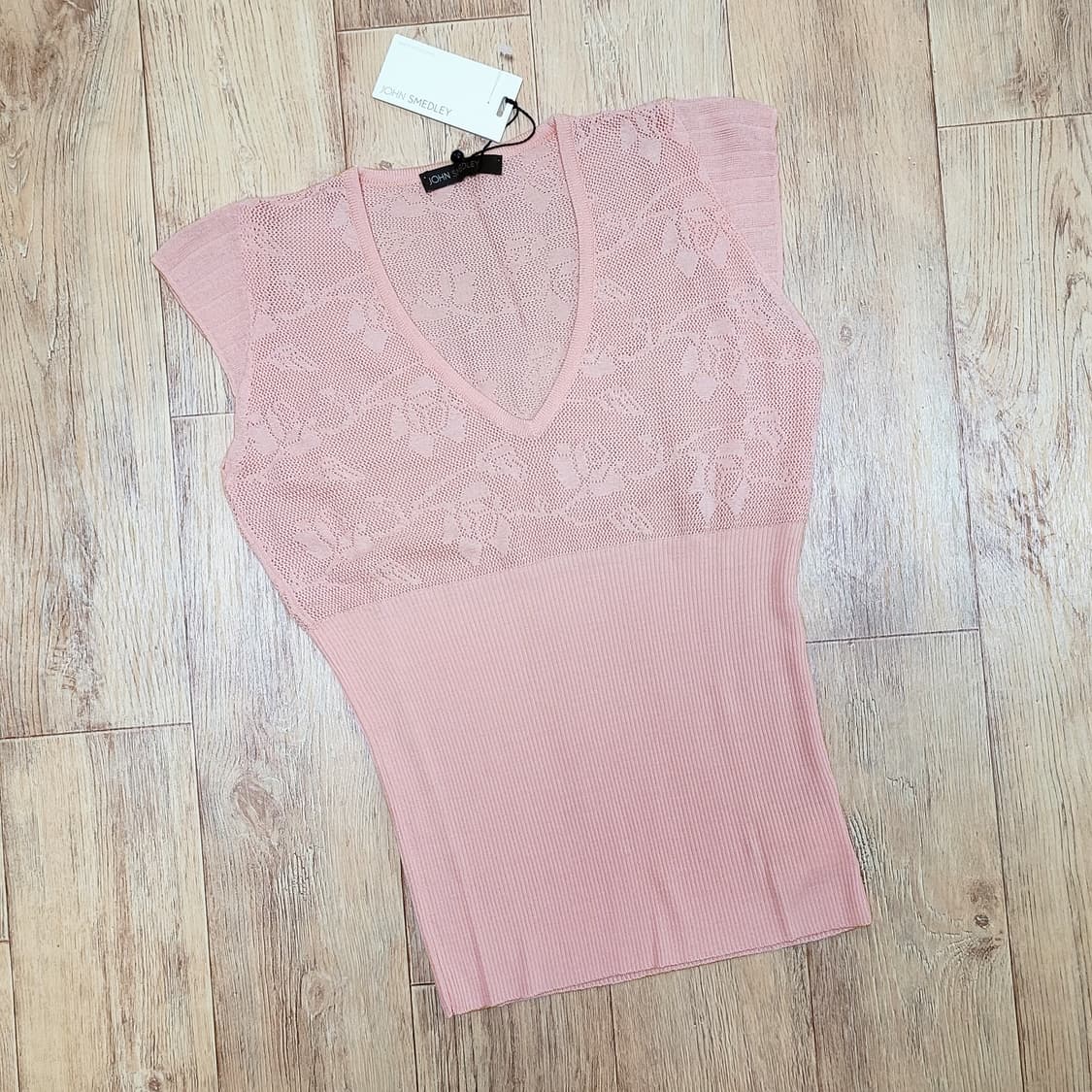 존스메들리(JOHN SMEDLEY) 실키울 니트탑 55 새상품 상품이미지1