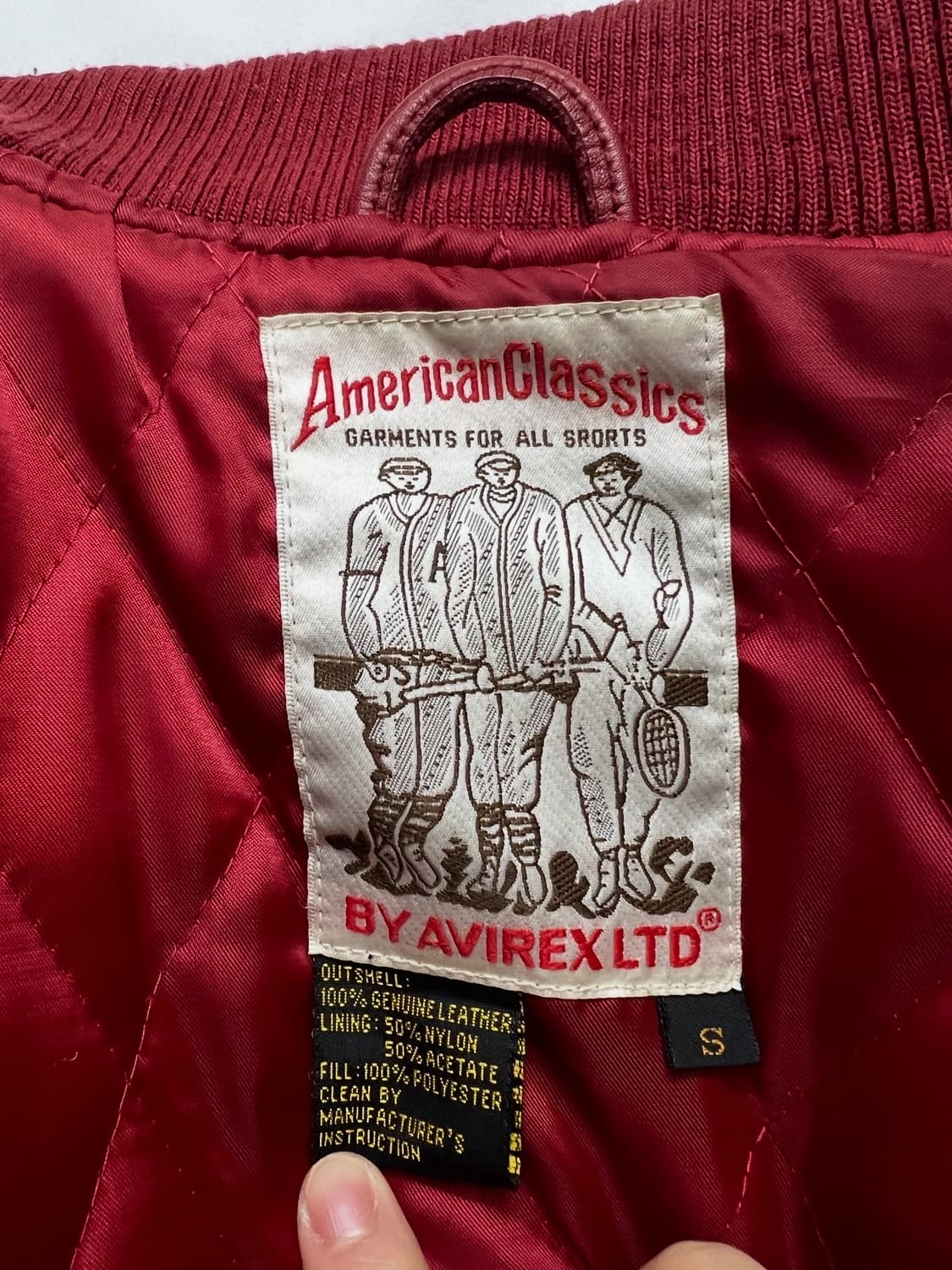 아비렉스 아이콘 가죽자켓 상품이미지5