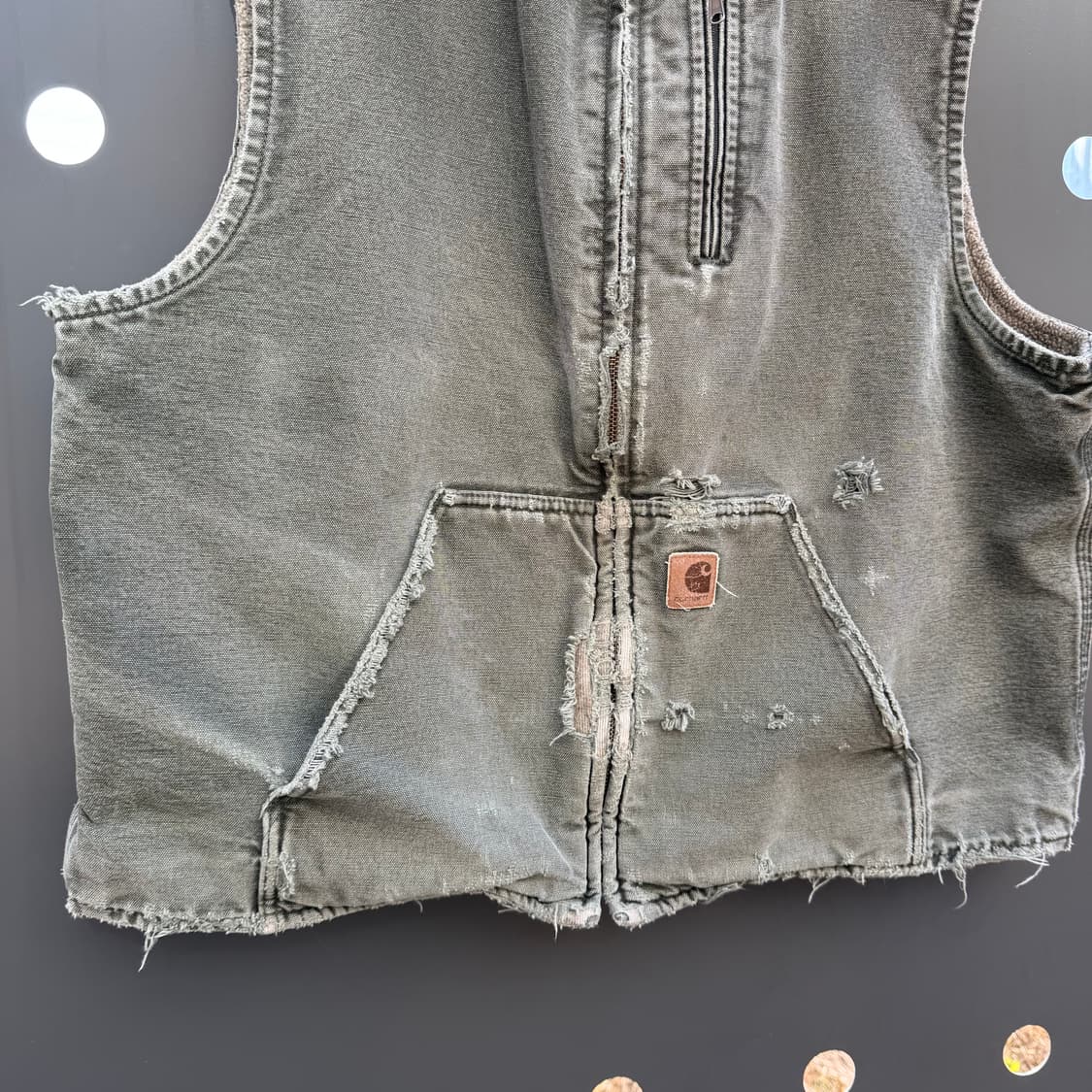 Vintage Carhartt V33 Mos 칼하트 베스트 조끼 상품이미지5