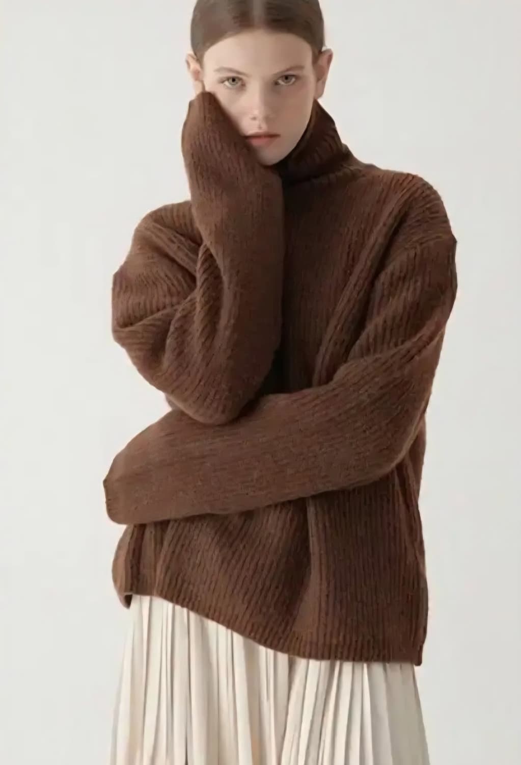 비뮤즈맨션 플리츠 롱원피스 44~55사이즈 상품이미지2