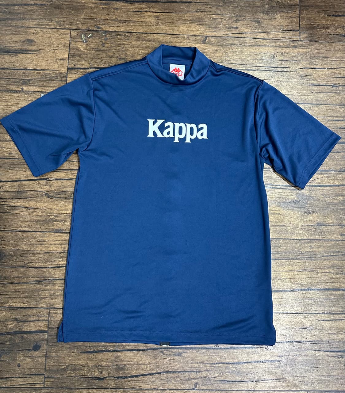 KAPPA 카파 재팬 모크넥 기능성 반팔 L 뒷면로고 상품이미지1
