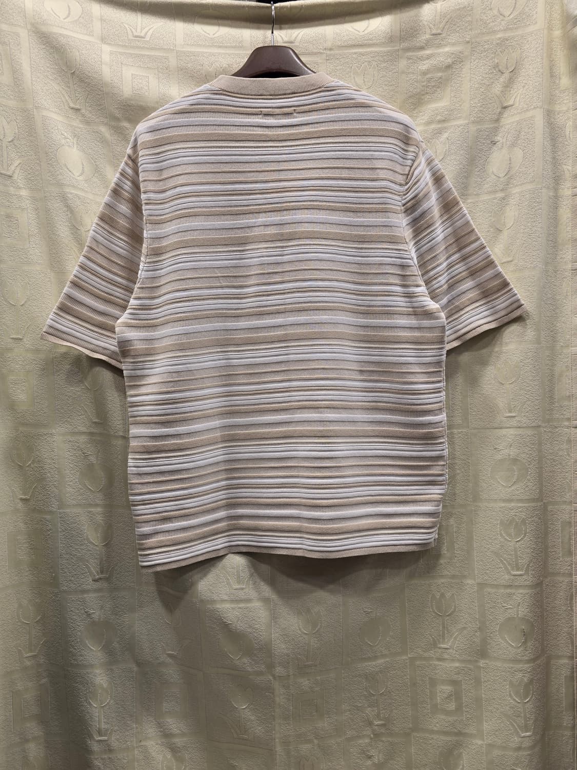 코스 COS 릴렉스핏 스트라이프 반팔 니트 티셔츠 L(100) 상품이미지6