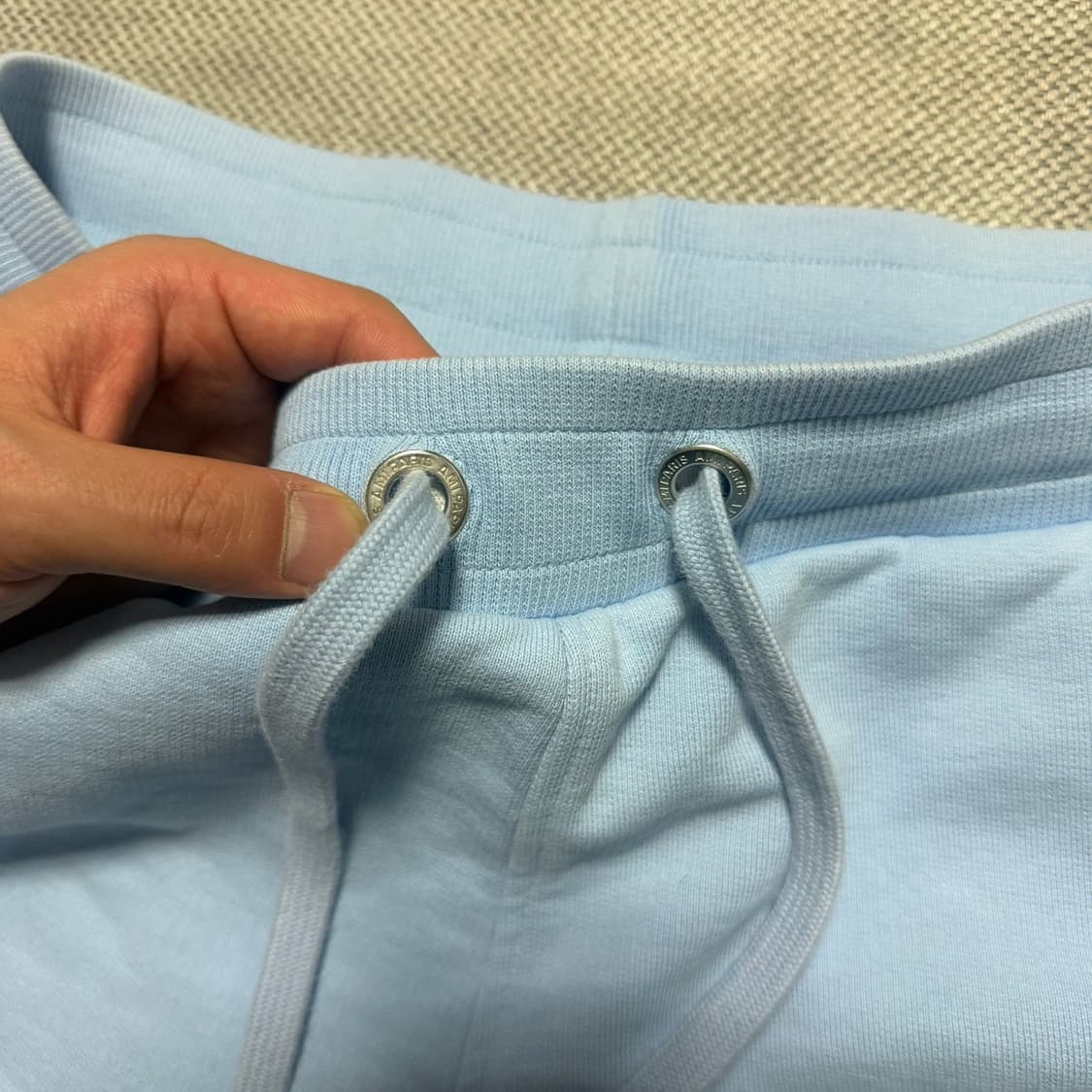 아미(AMI) 스몰 하트 로고 스웨트 반바지 상품이미지3