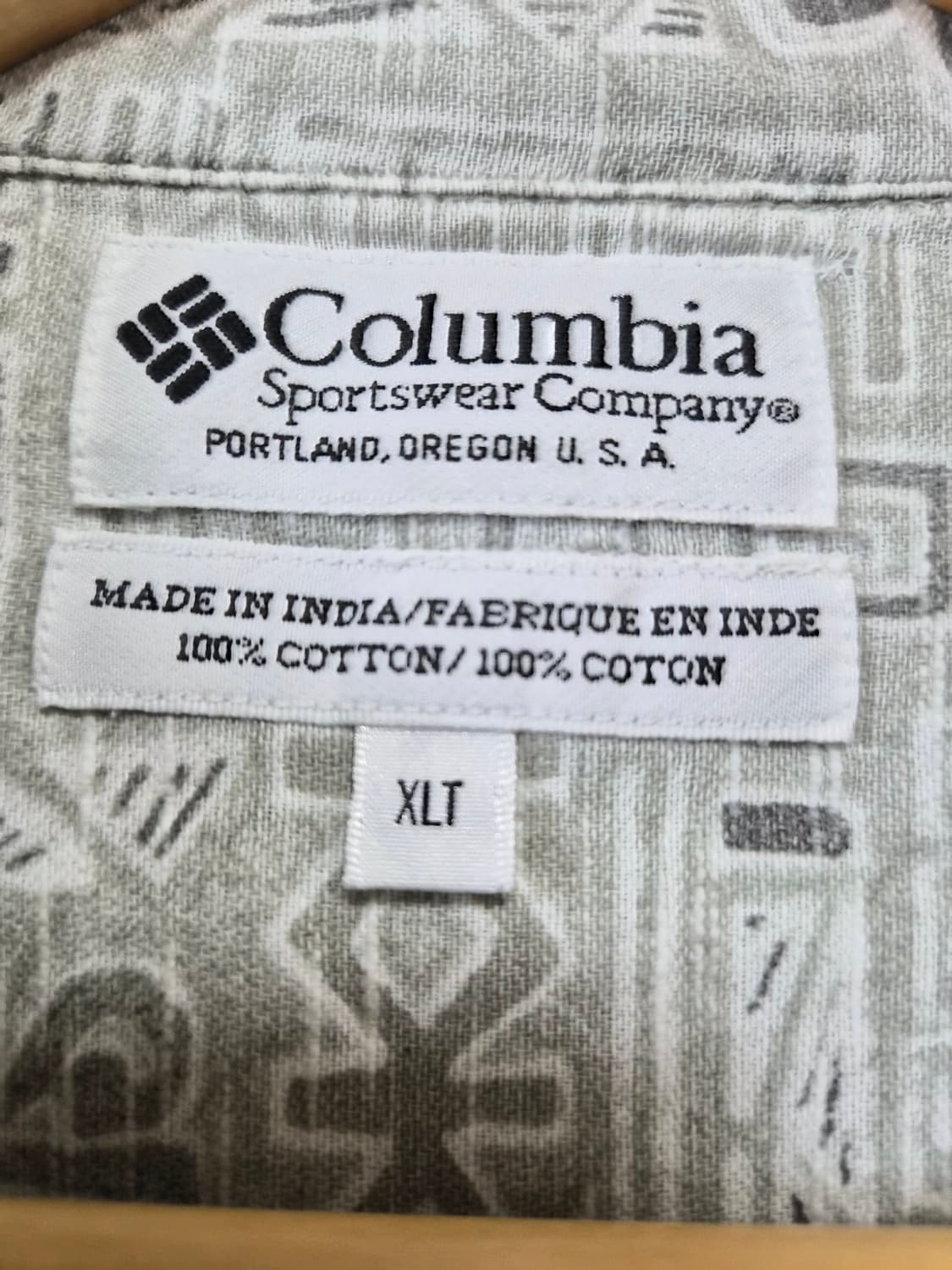 콜롬비아Columbia 사파리 반팔 셔츠 XL사이즈 - S322 상품이미지4