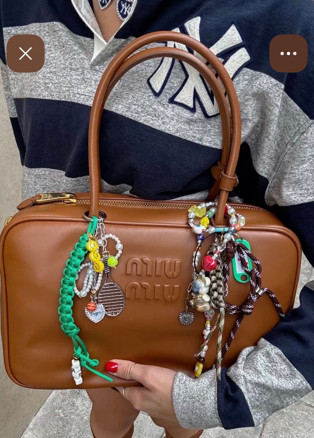 미우미우 보백 라지 상품이미지4