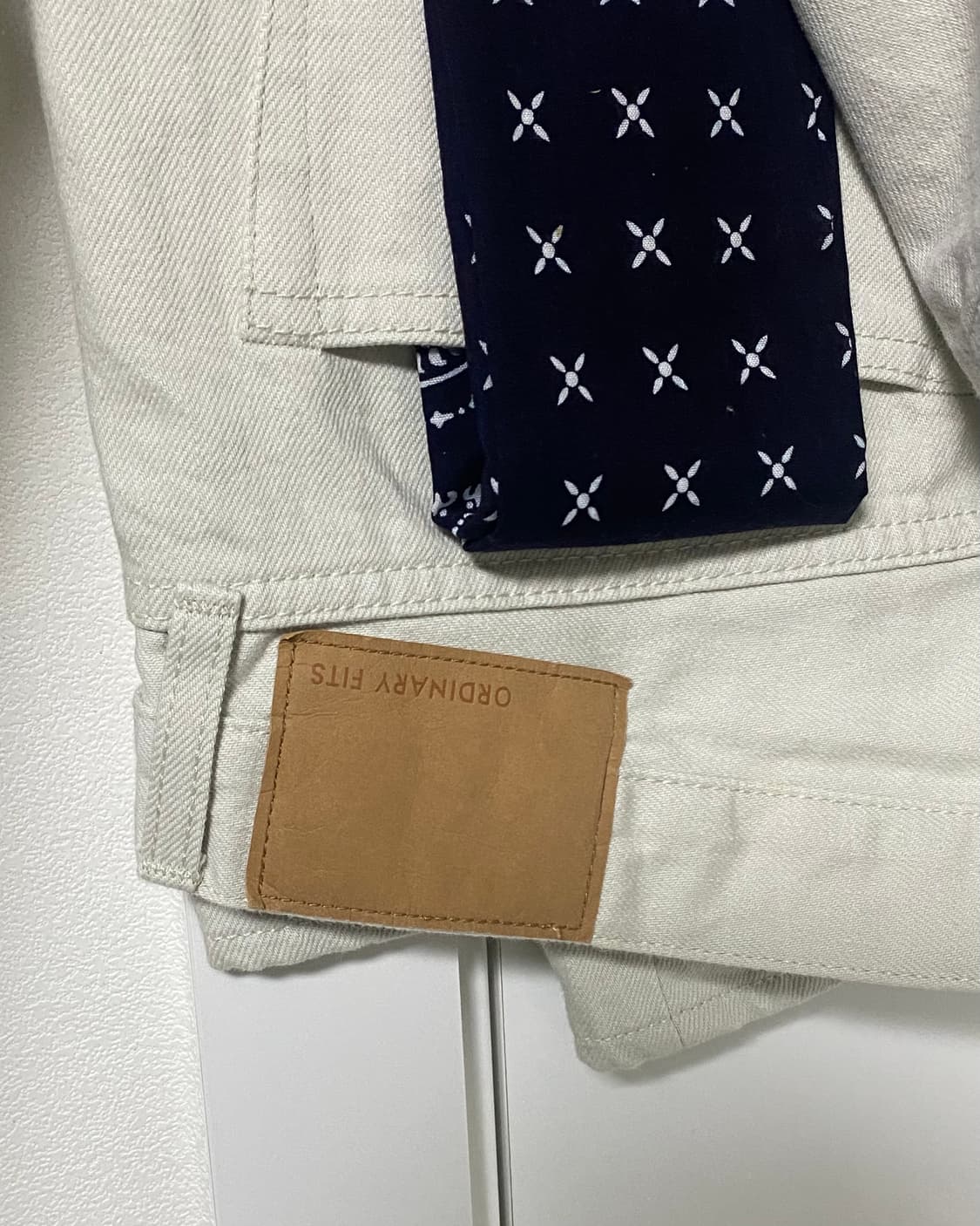 오디너리피츠 ANKLE DENIM WHITE / ONE WASH 상품이미지8