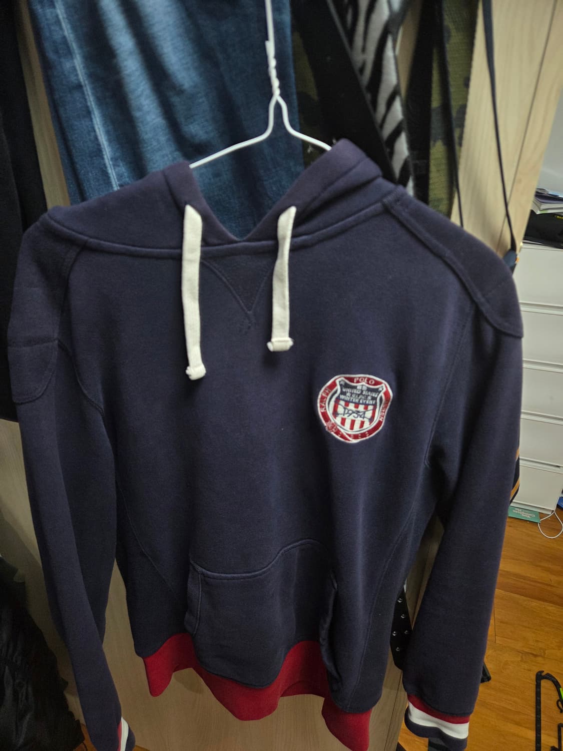 폴로 빈티지 usa 후드티 상품이미지1