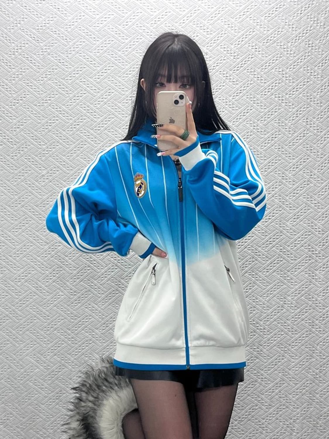 아디다스 레알마드리드 올드스쿨 레트로 져지 집업 115 C10249 상품이미지1