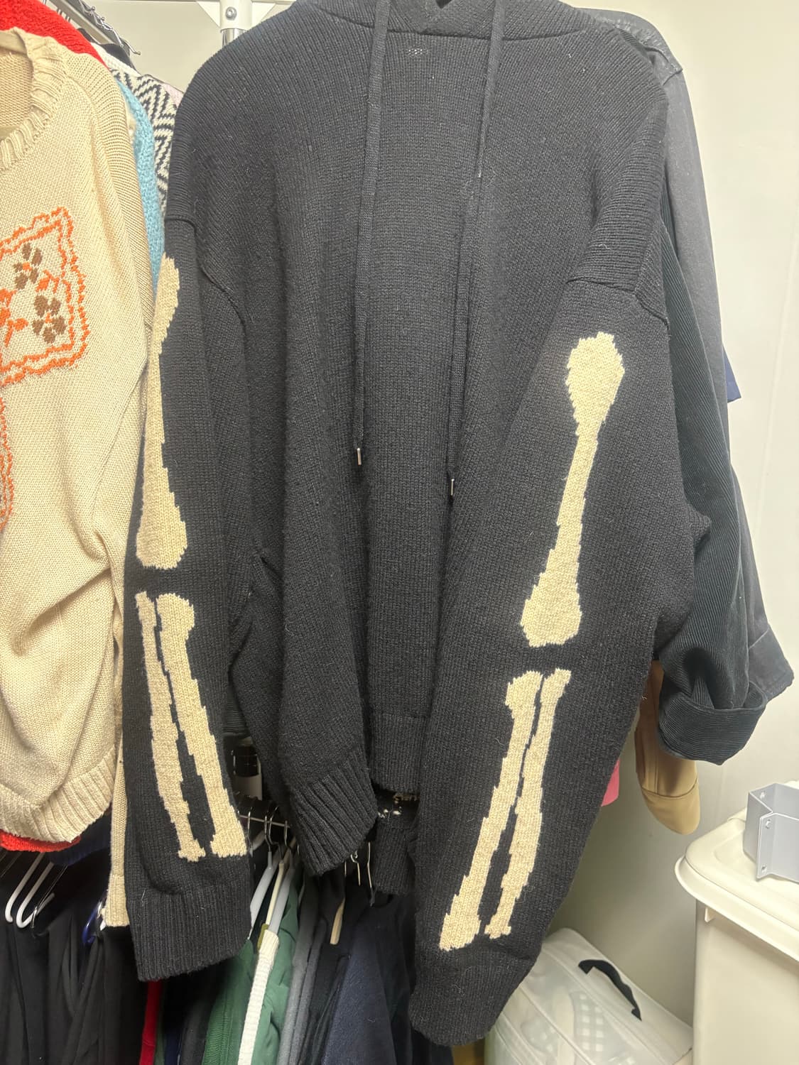 캐피탈 5g 본 니트 후드 3size 상품이미지1