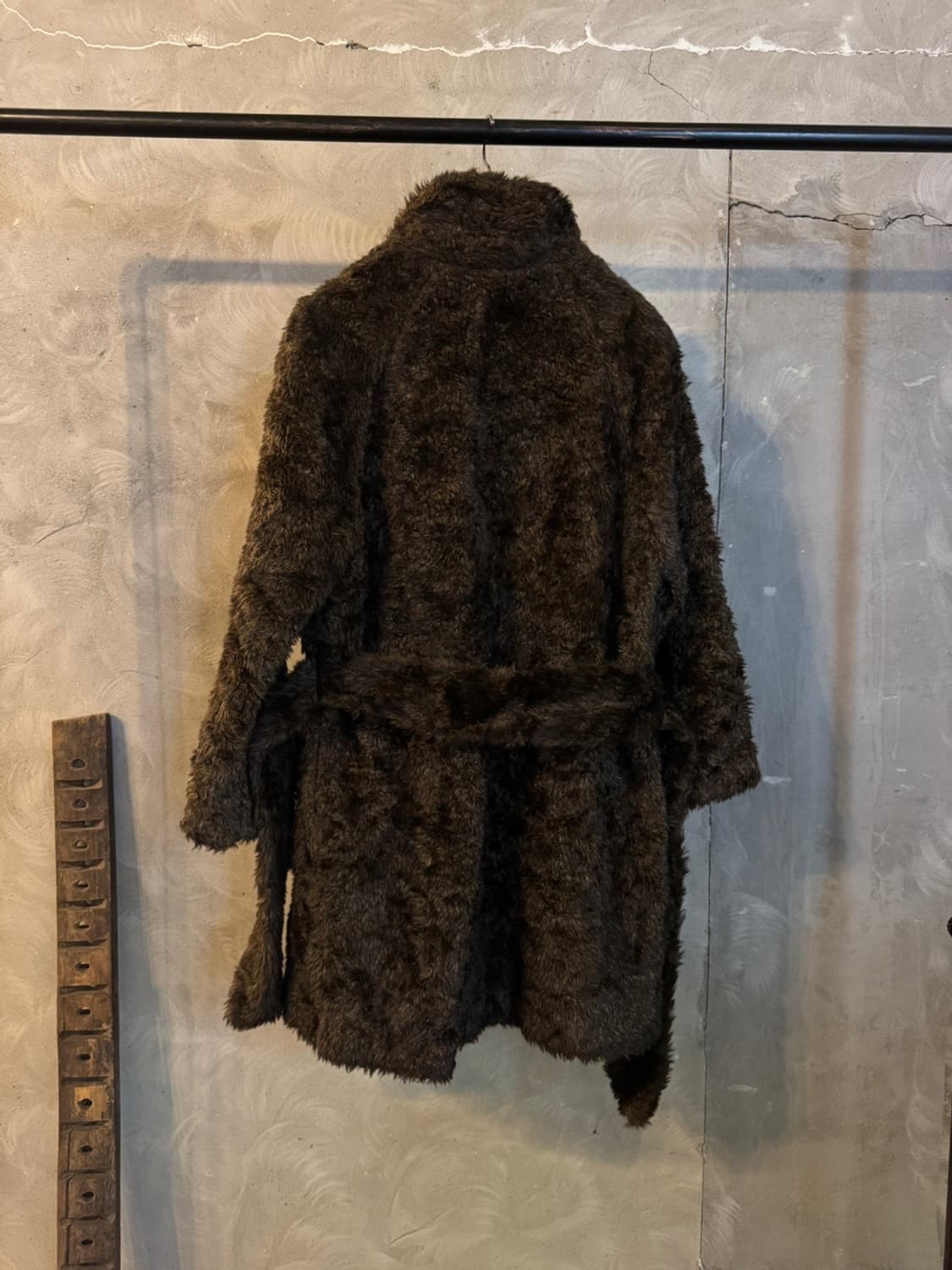 HACHE 아카이브 레더 시어링 코트 55~66 상품이미지10