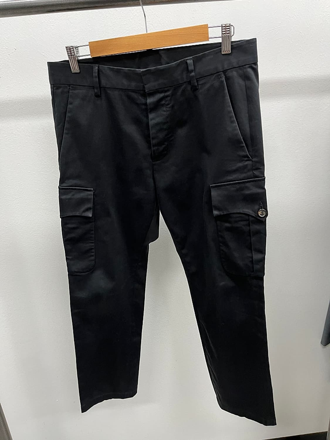 31-32) 디스퀘어드 블랙 카고팬츠  상품이미지2