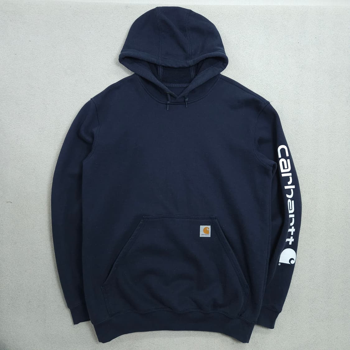 칼하트 사이드로고 후드티 M 네이비 상품이미지1