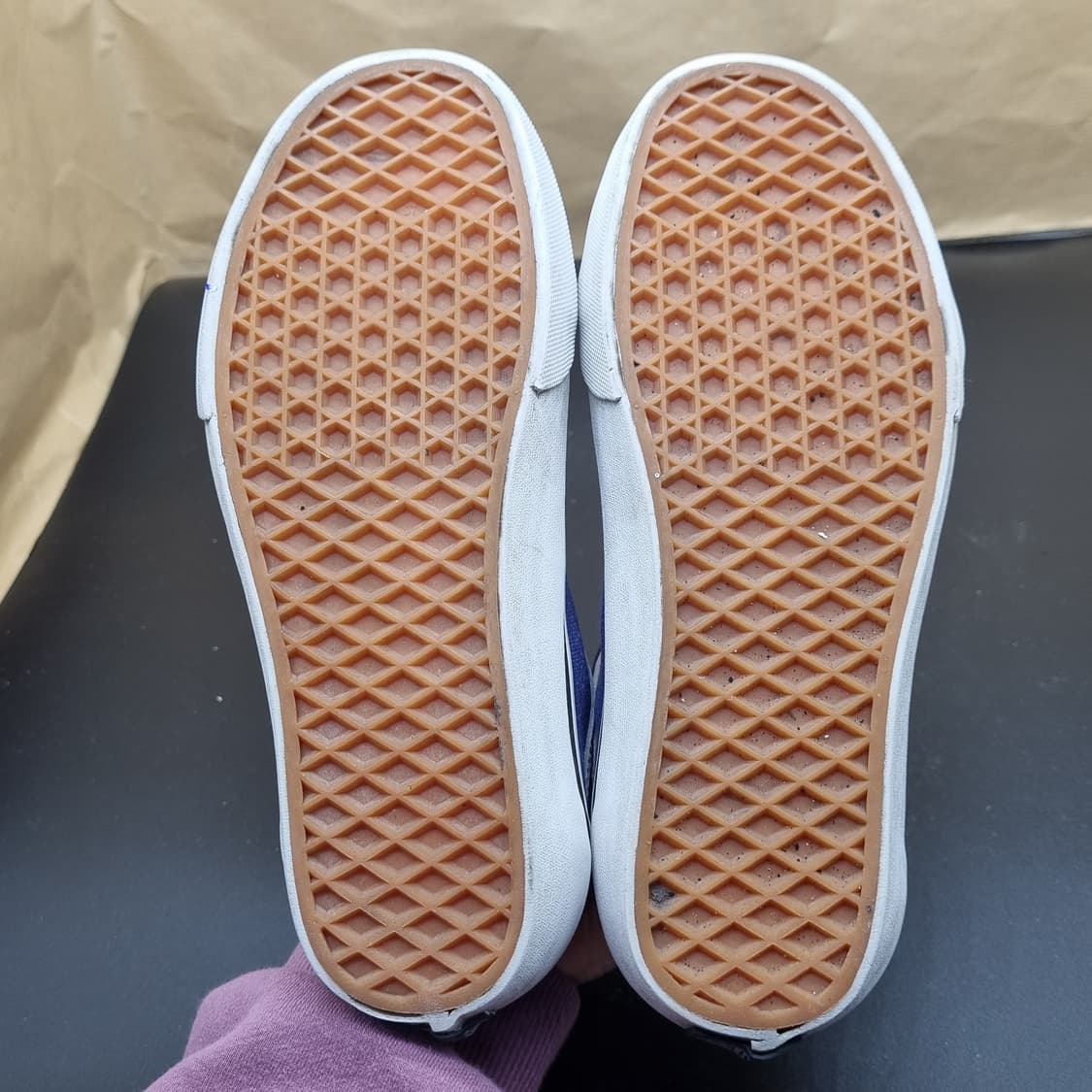 반스 올드스쿨 빨보 여성스니커즈240 상품이미지3