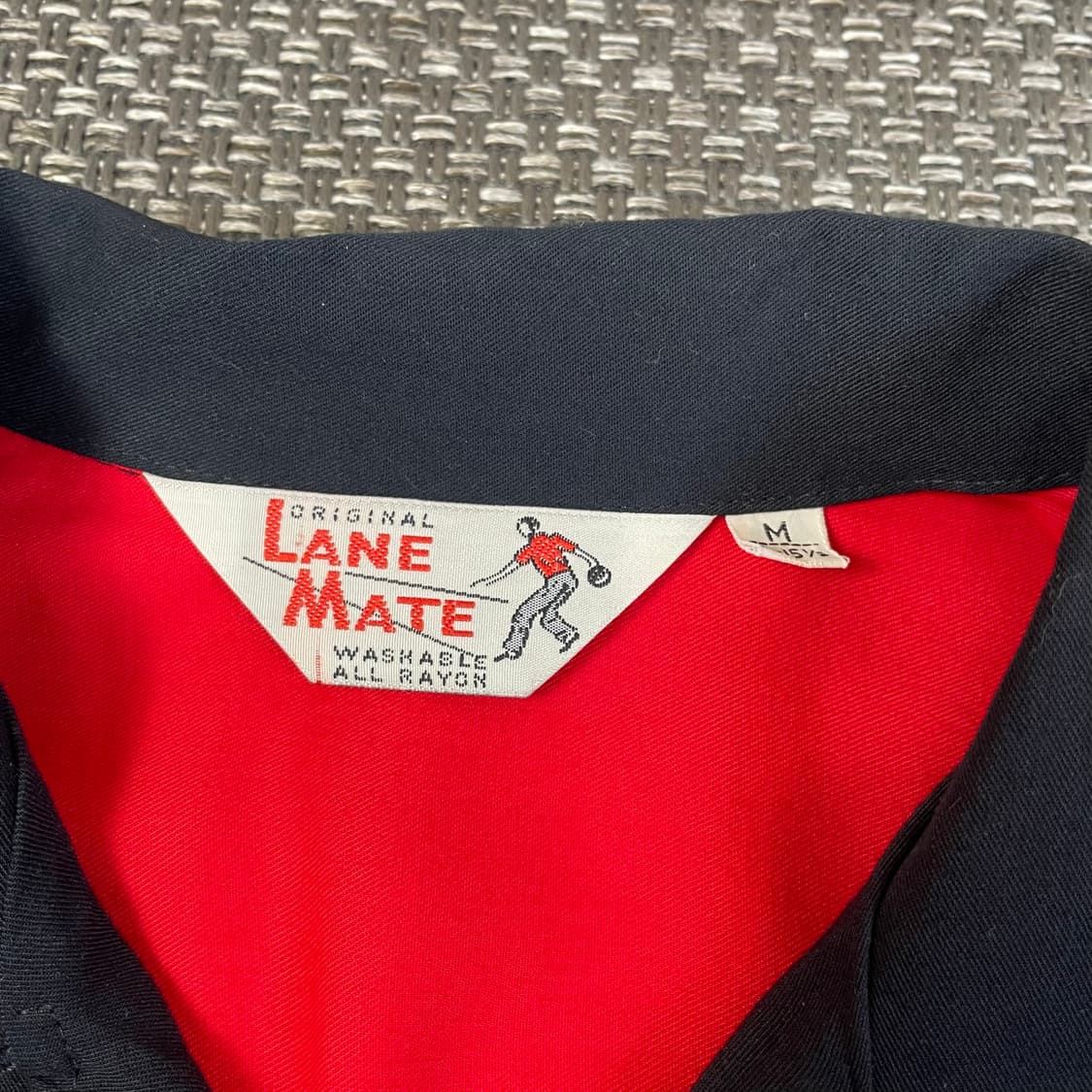 LANE MATE 레드 로고 블랙 카라티 M 3.8 상품이미지4