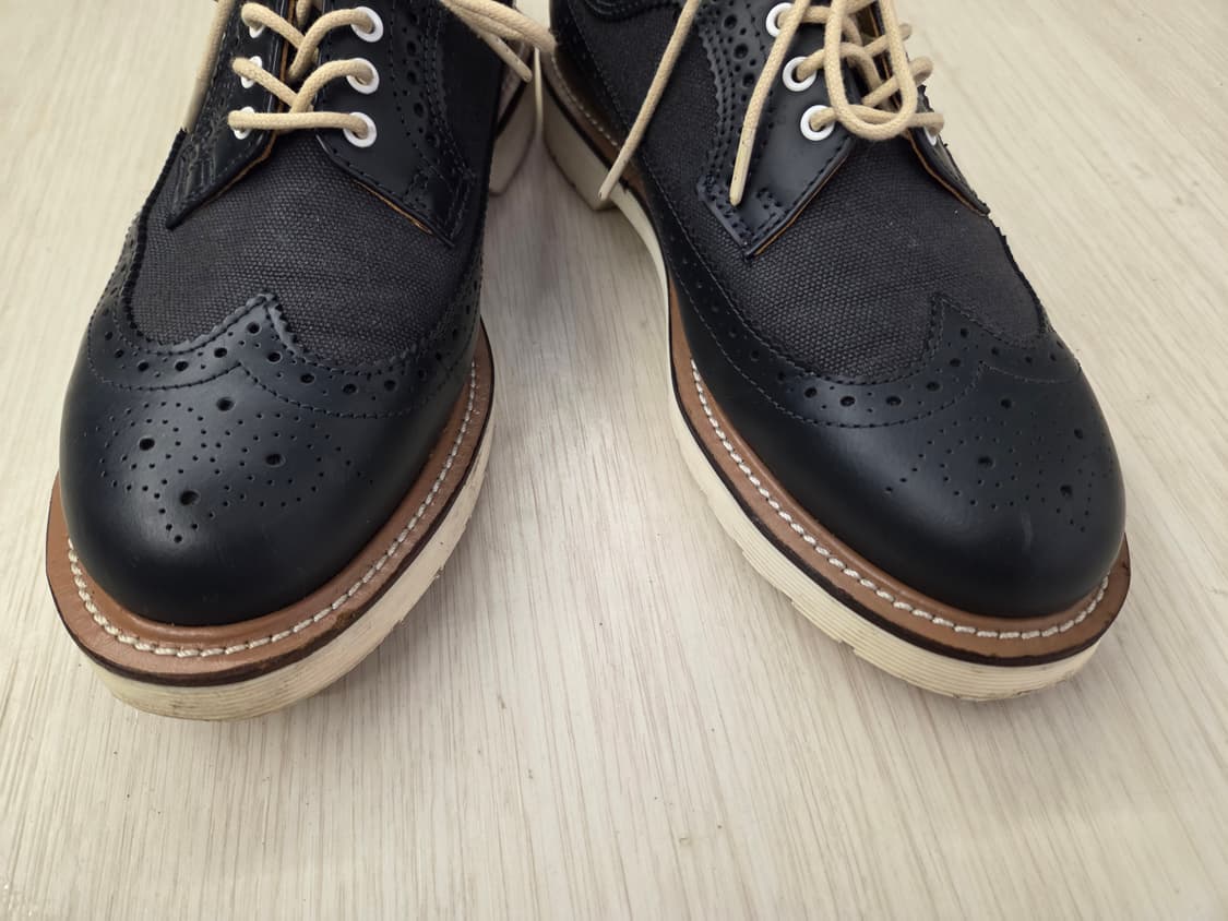 닥터마틴 알프레드 네이비 윙팁 슈즈 250 상품이미지2