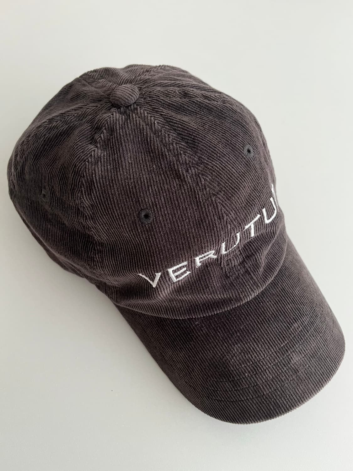 F) 베루툼 VERUTUM 아이비리그 코듀로이 볼캡 상품이미지2