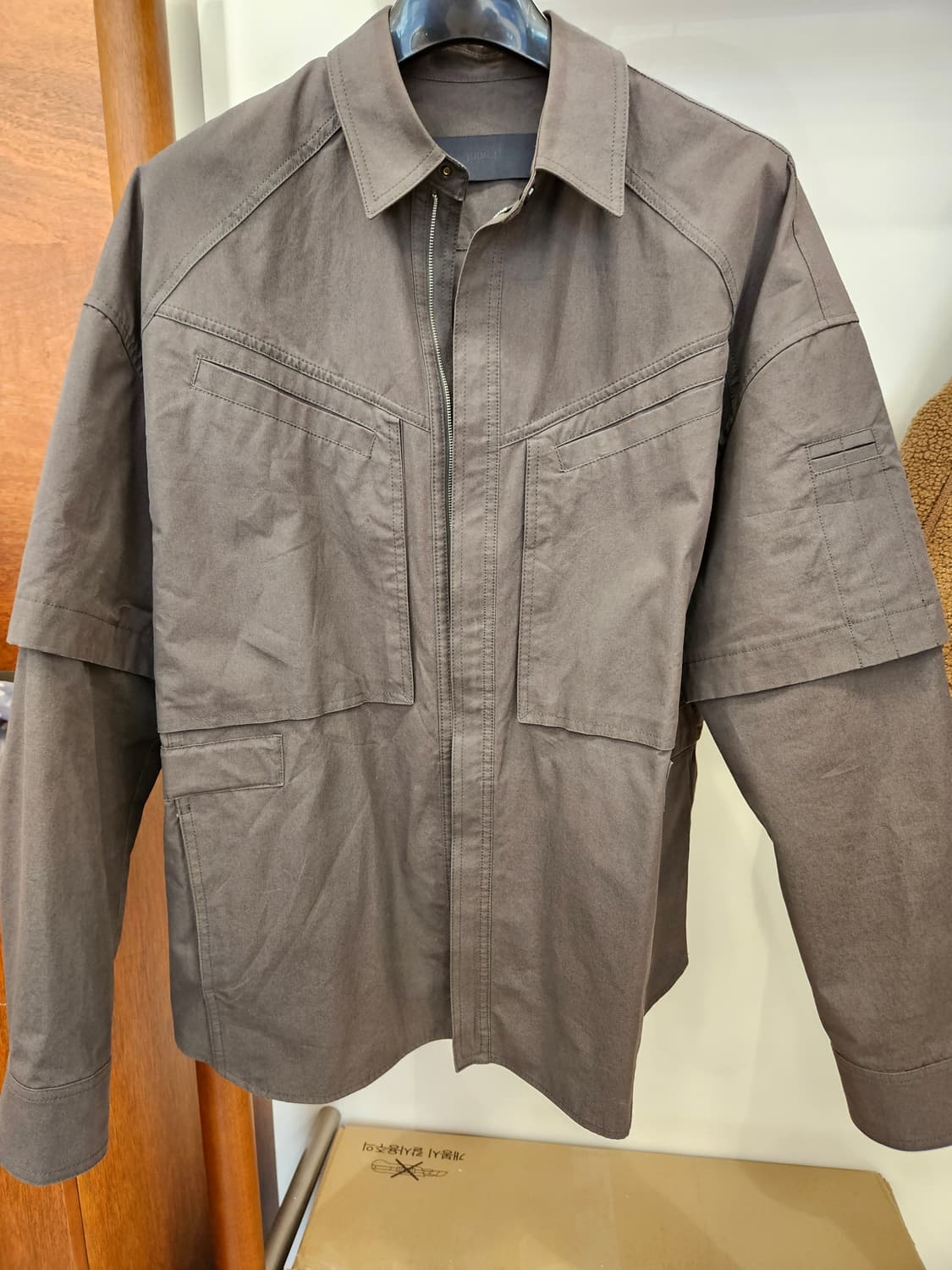 준지 소매 탈부착셔츠 46판매합니다 상품이미지1