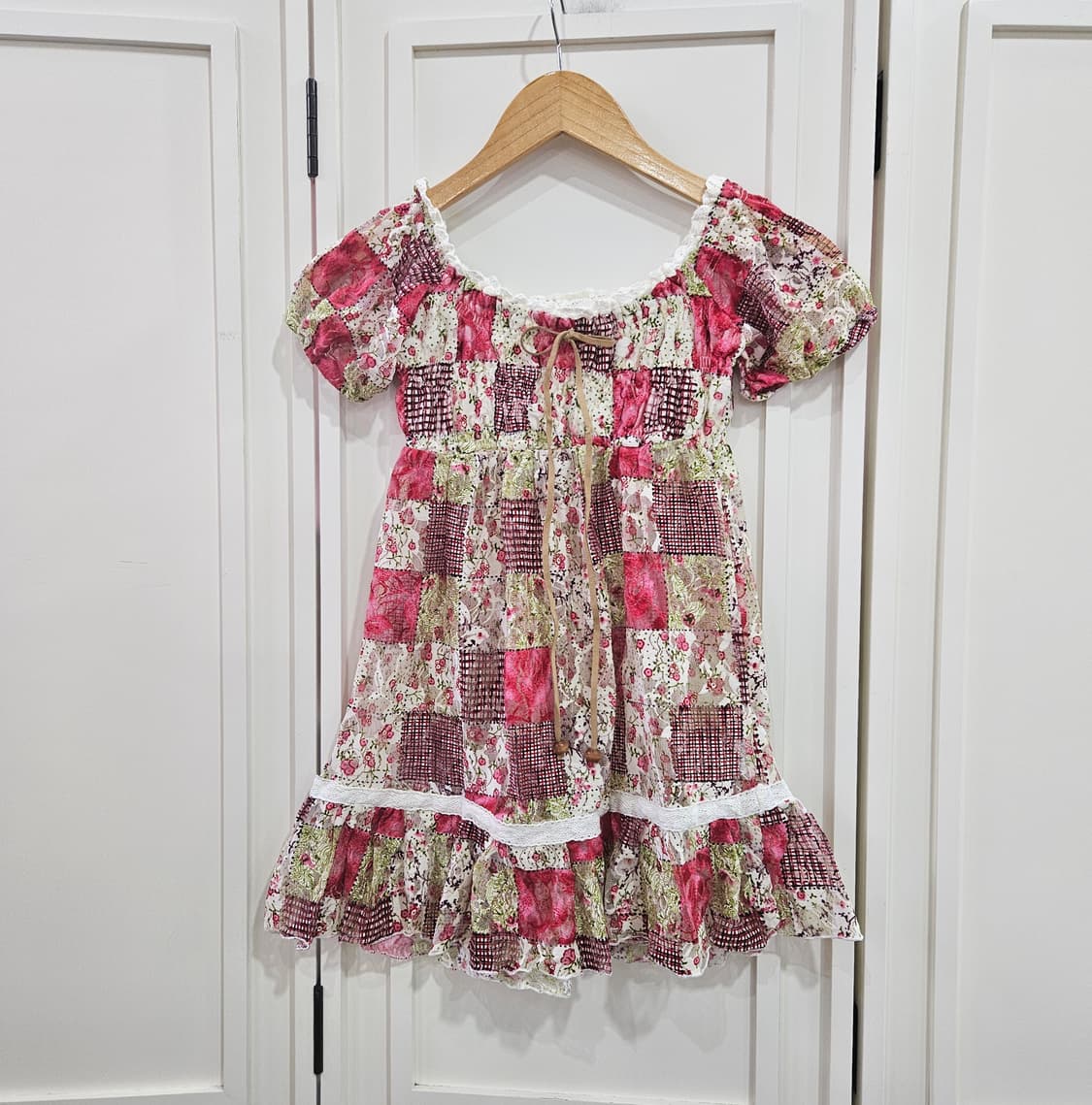 LIZ LISA 패치워크 원피스 상품이미지1