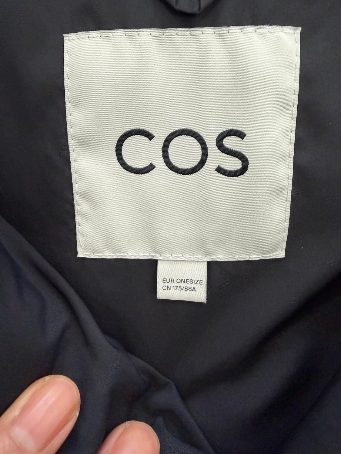 정품) COS 코스 여성 패딩조끼 F 상품이미지7