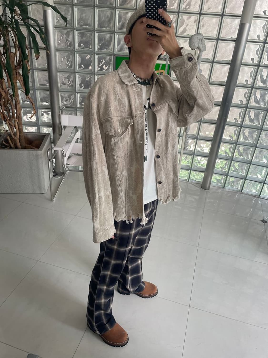 FEATHER DENIM JACKET 데님 재킷 상품이미지4