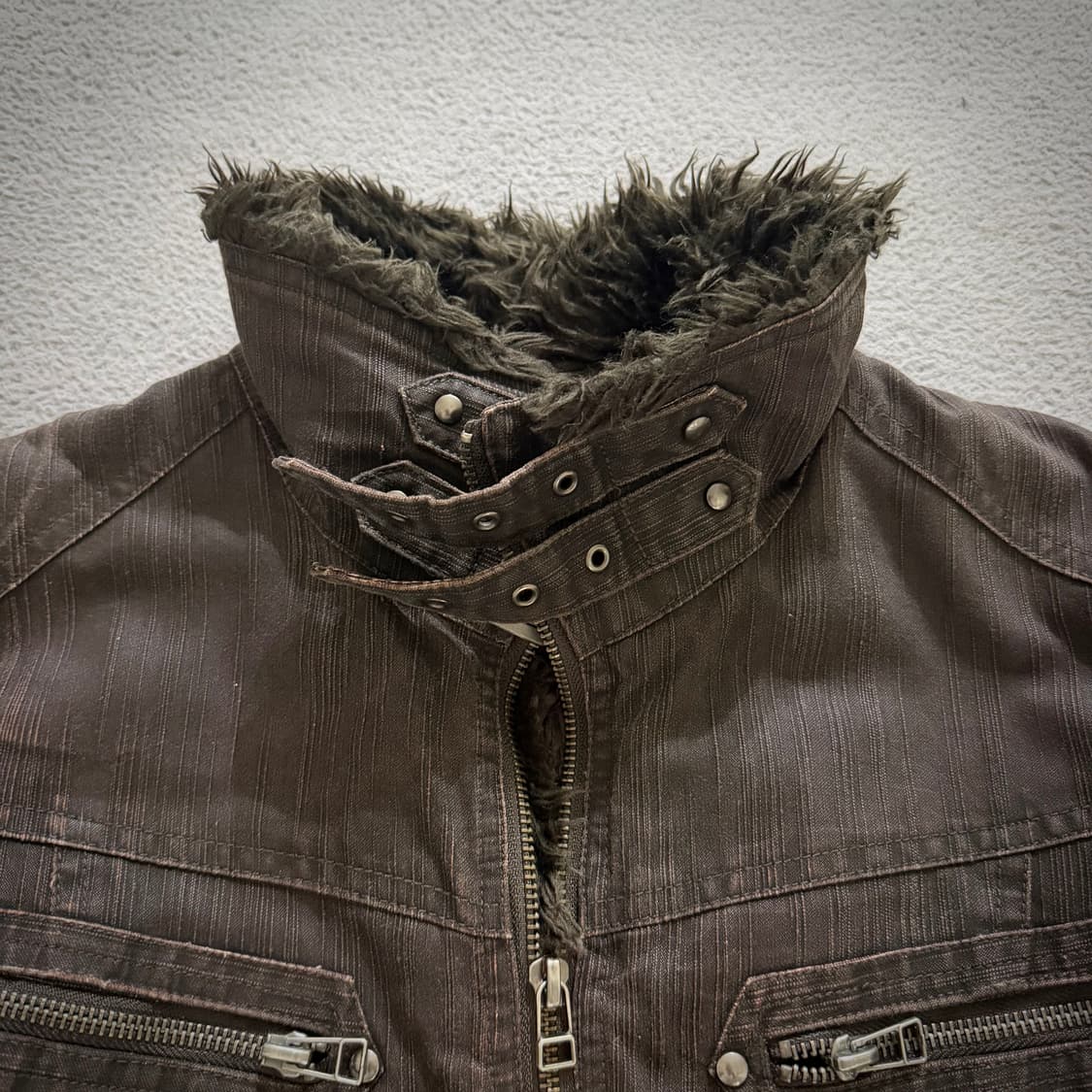 Mossimo fur jacket 상품이미지4