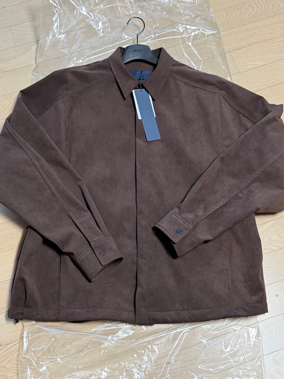 준지 울트라 스웨이드 코치 셔츠 48사이즈 상품이미지1