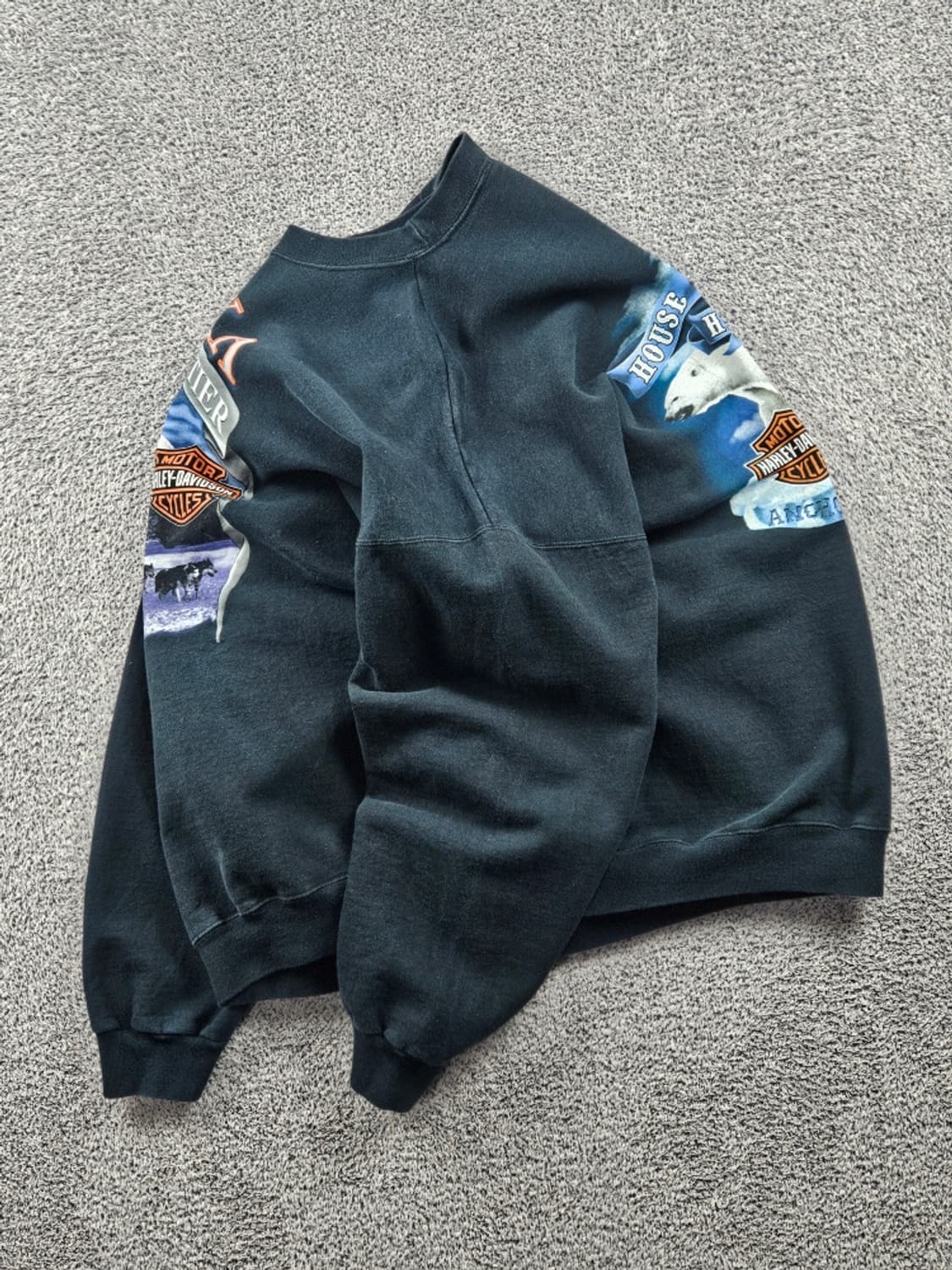 할리데이비슨 알래스카 프론티어 맨투맨 스웻 셔츠 ( 2XL )/10950 상품이미지3