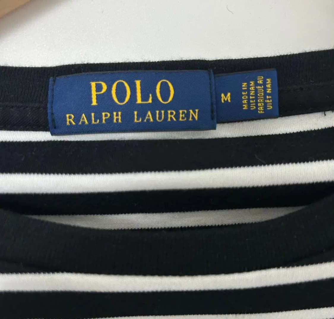 폴로 랄프로렌 스트라이프 롱슬리브 엄성현 상품이미지2