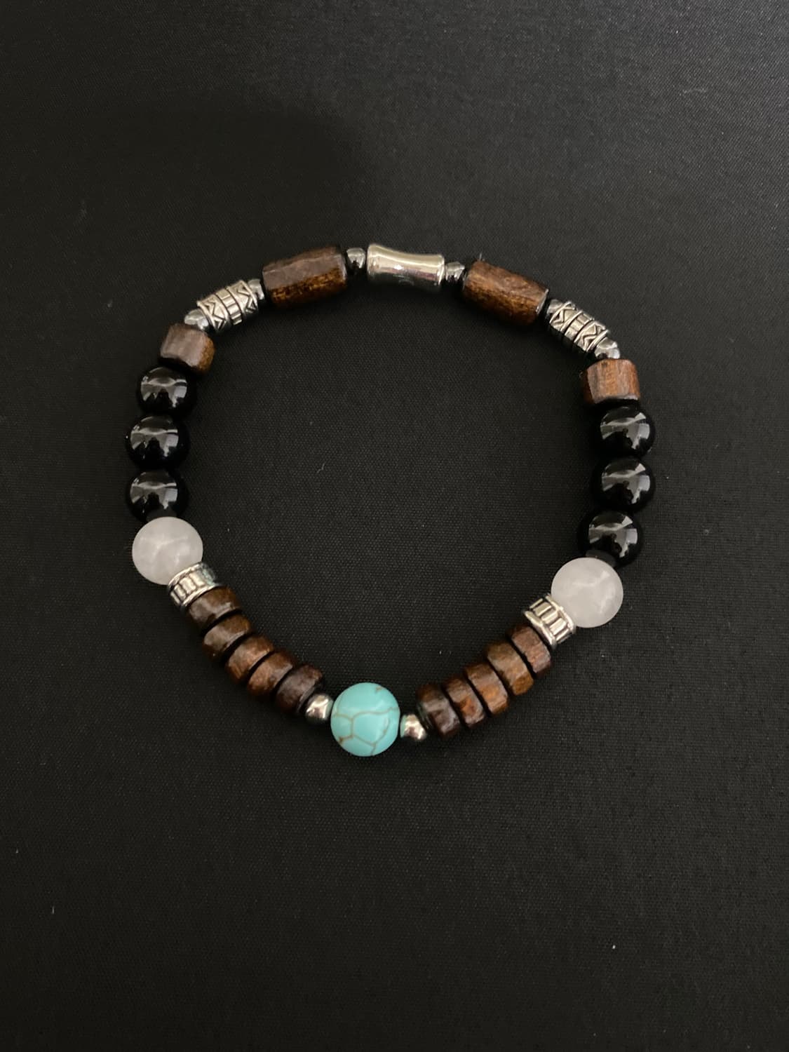 원석&우드 팔찌 상품이미지1