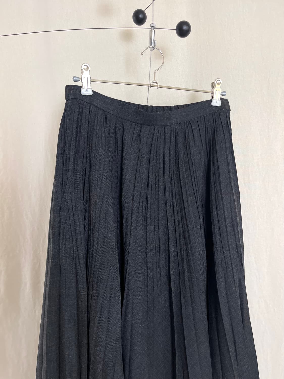 Capucines Pleats 잔 플리츠 롱 스커트 상품이미지2