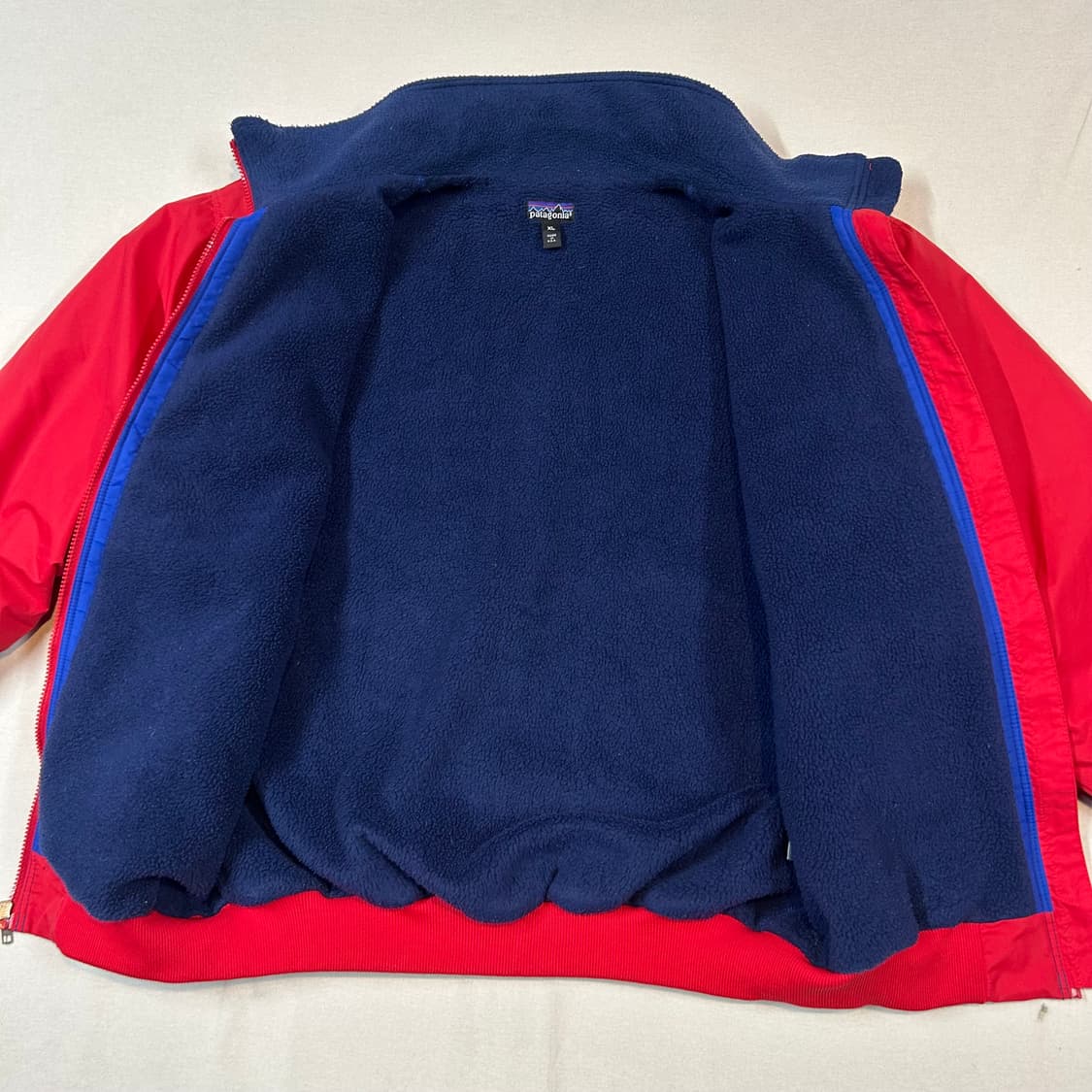 XL) 파타고니아 쉘드 신칠라 봄버 자켓 90s USA 상품이미지4